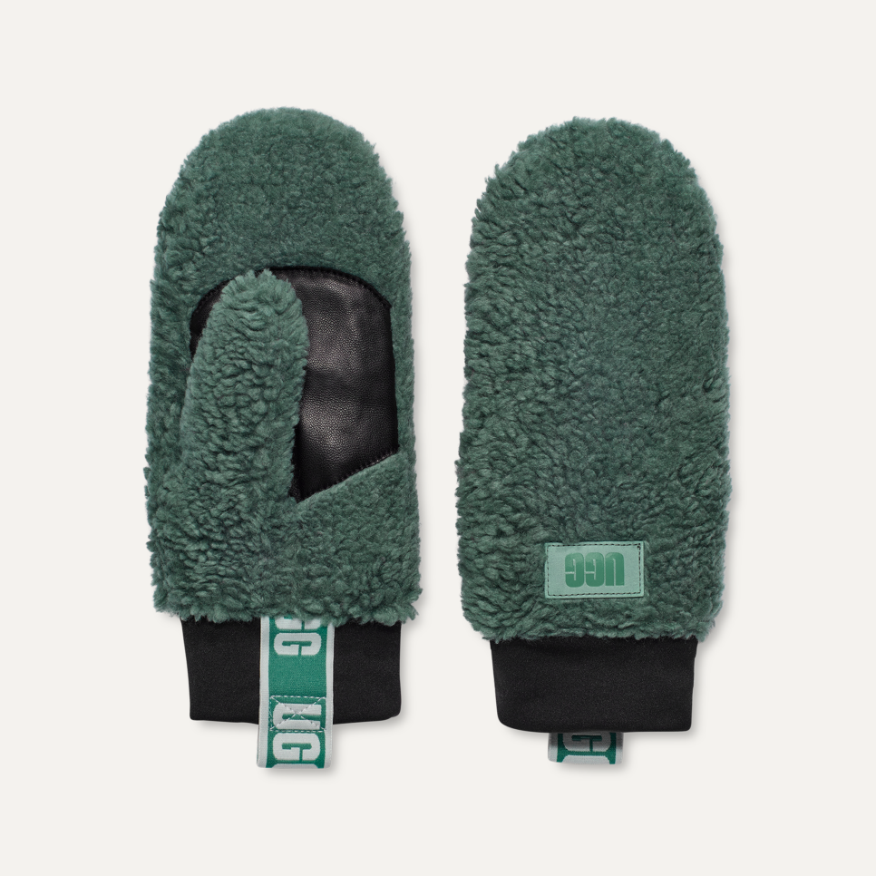 UGG UGGfluff Logo Mitten for Women | UGG®