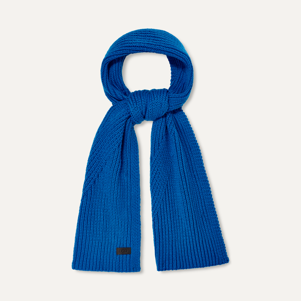 UGG Knit Diagonal Ribbed Scarf for Men UGG