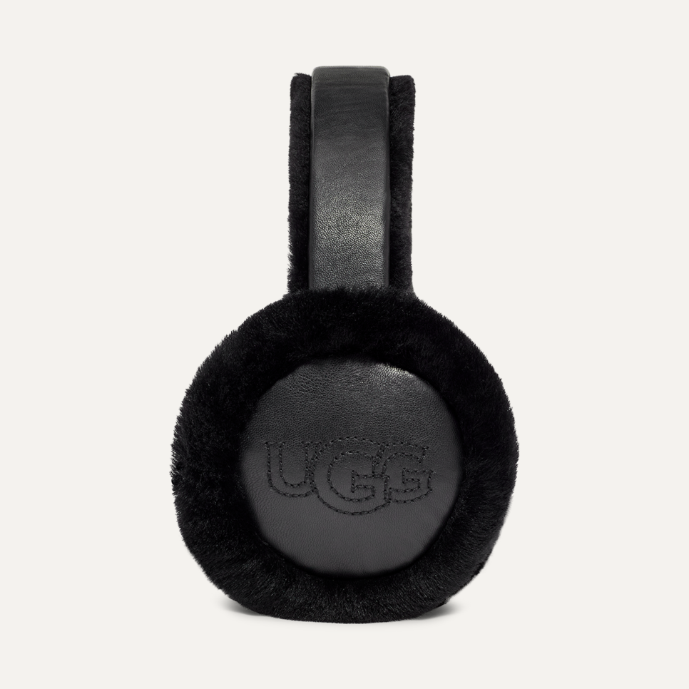 Black ugg earmuffs clearance