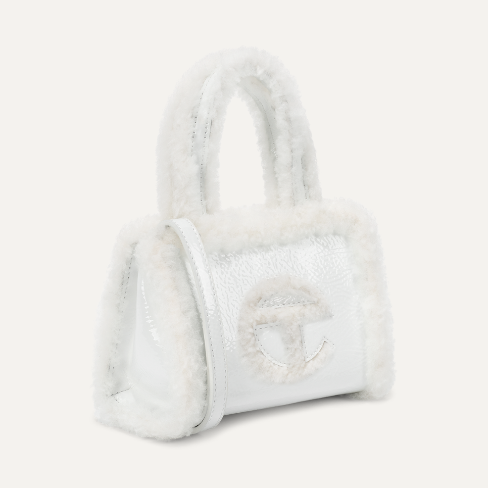 Telfar bag small white deals