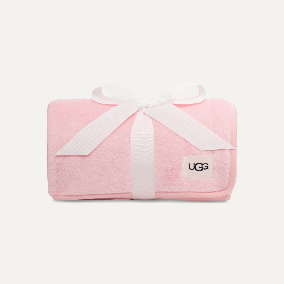 Ugg pink throw blanket clearance
