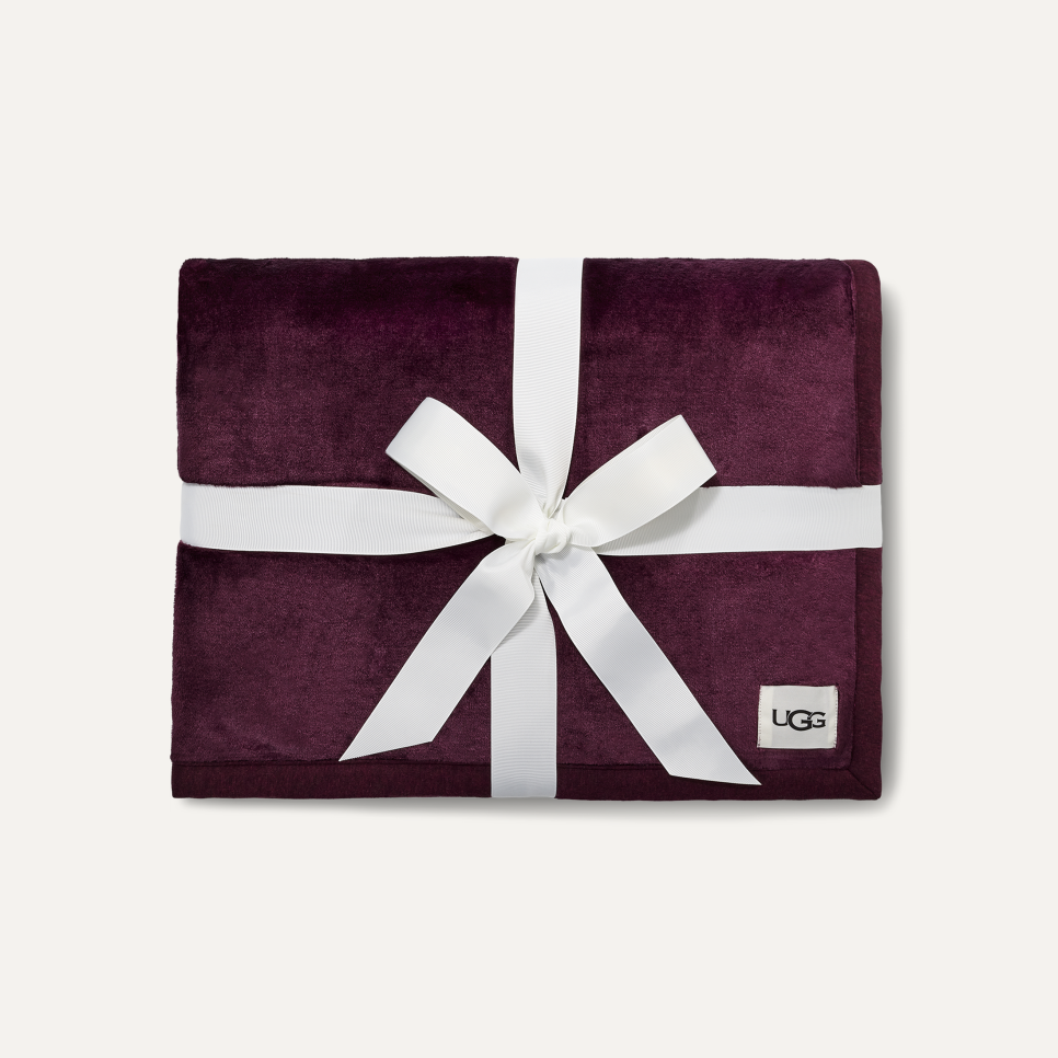 Purple ugg blanket hotsell