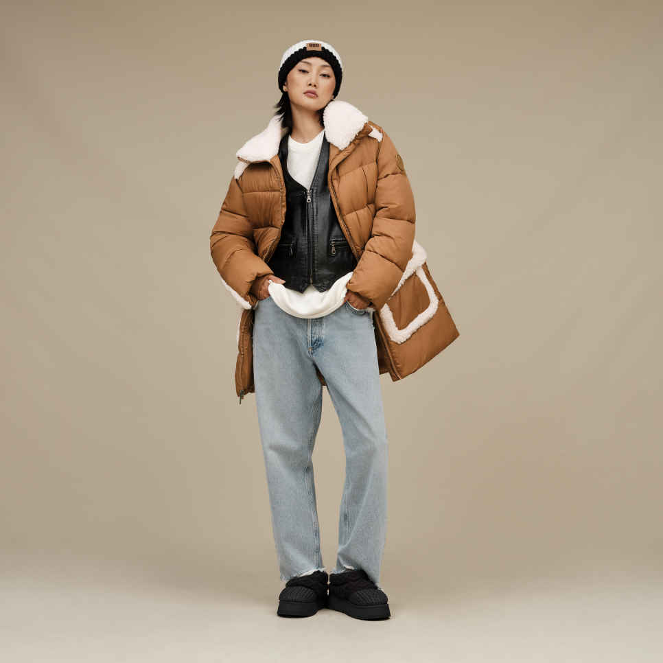 UGG® Amal Plushseam Puffer Coat for Women | UGG®
