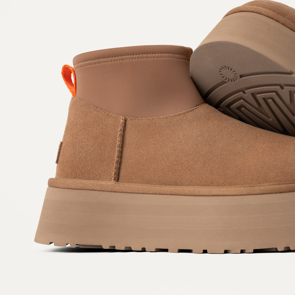 UGG Dames Classic Mini Dipper Sunwave/ Mustard Seed/ Style