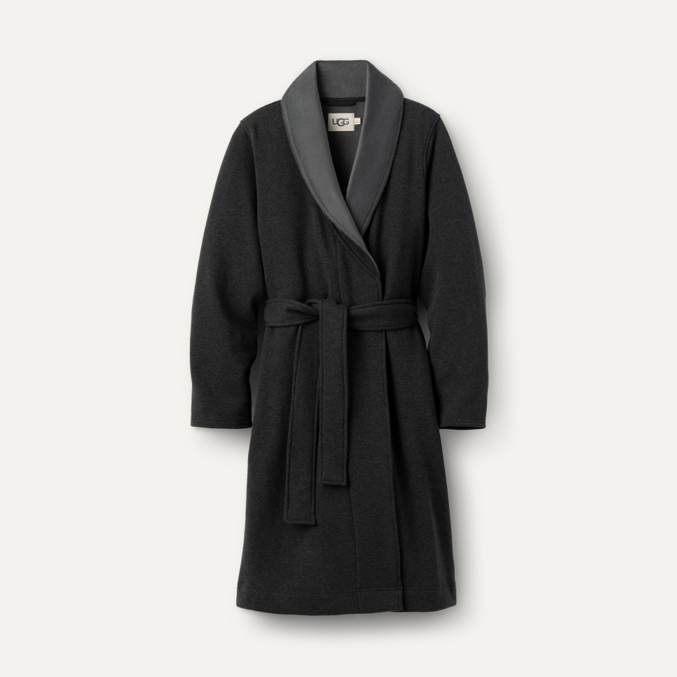 Ugg brunswick robe black bear heather hot sale