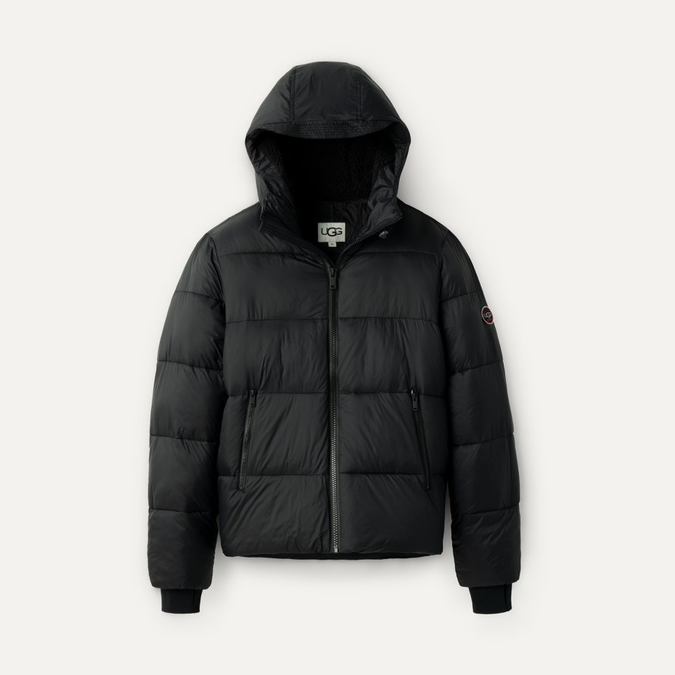 Cheap black puffer jacket mens clearance
