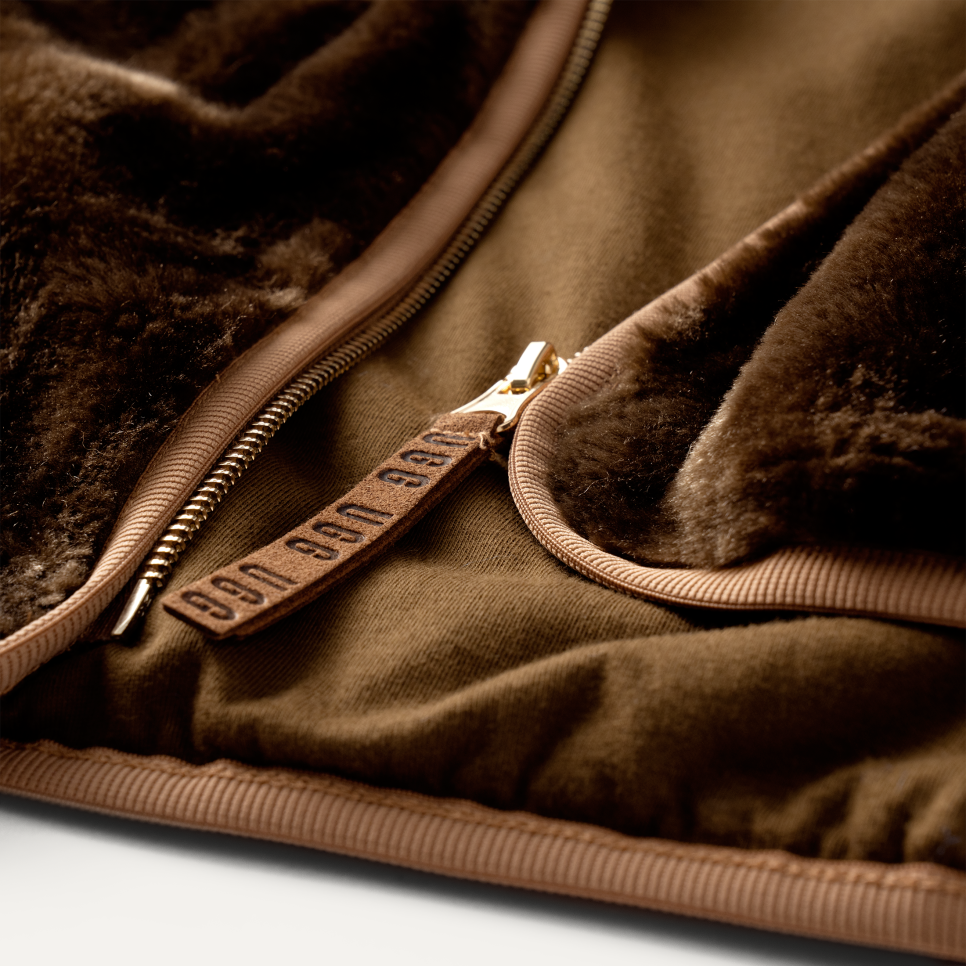 Marlene Sherpa Jacket Heritage Braid | UGG®