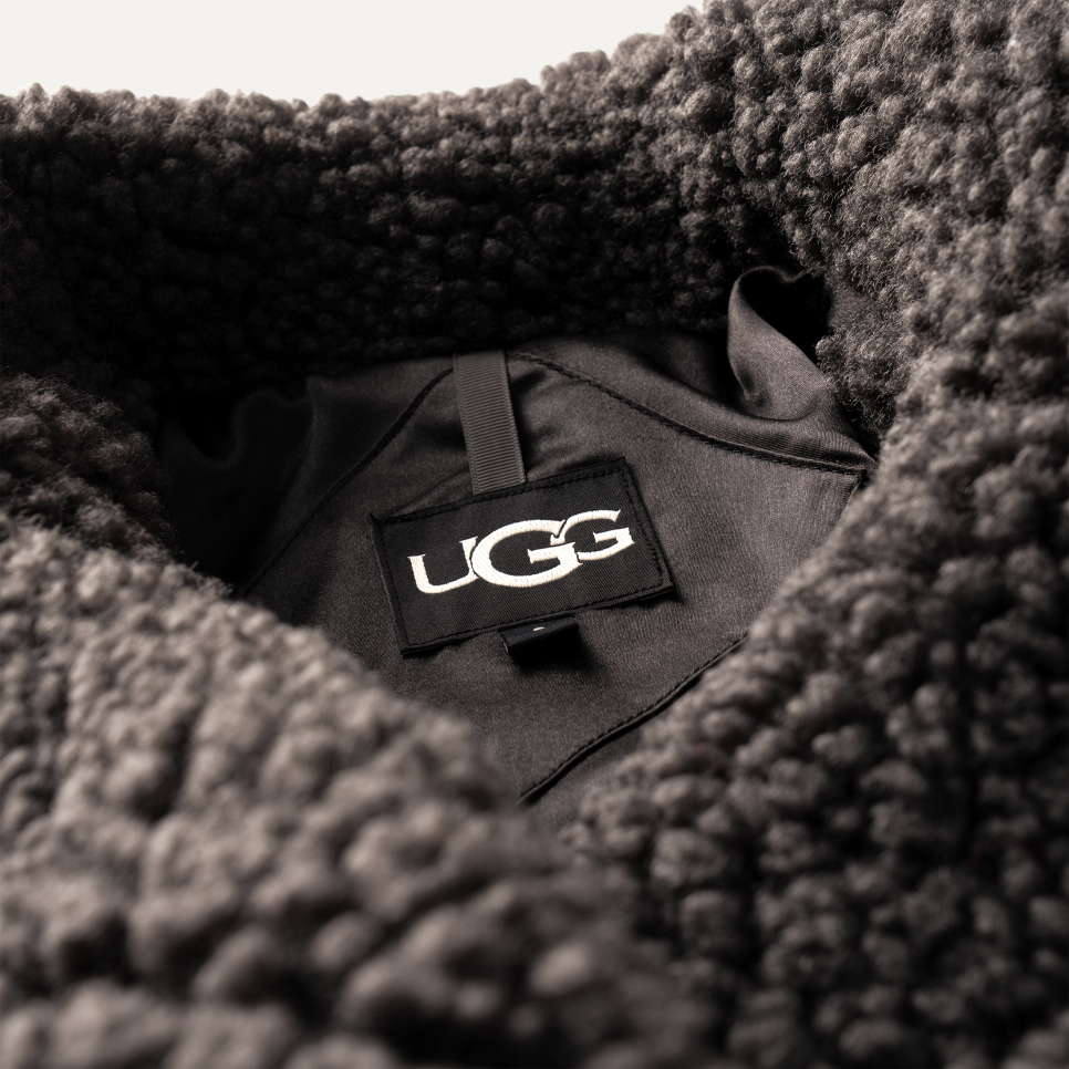 Women s Gertrude Short Teddy Coat UGG