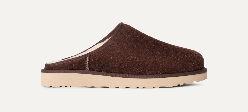 Ugg suede slip on best sale