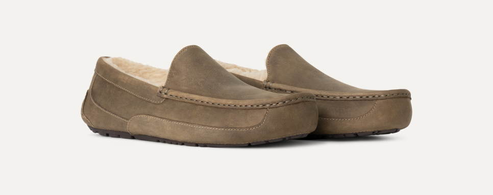 Mens ugg ascot slippers size 13 new arrivals