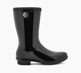 Ugg sienna rain boots black best sale