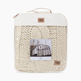 Ugg calla 2025 chunky knit throw