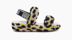 Cheetah print sales ugg slippers