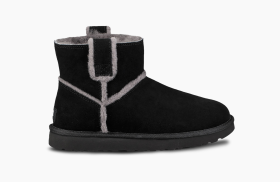 Ugg classic short spill on sale seam bomber boot