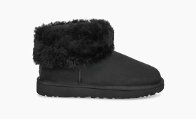 Ugg mini 2024 fluff ankle boot