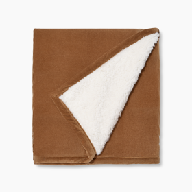 tan ugg blanket