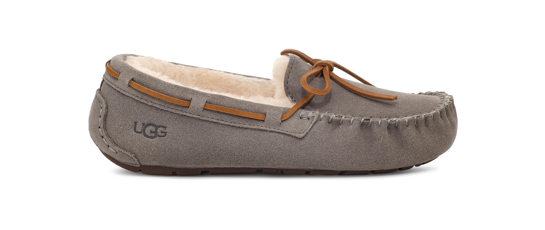 Ugg gray moccasins discount