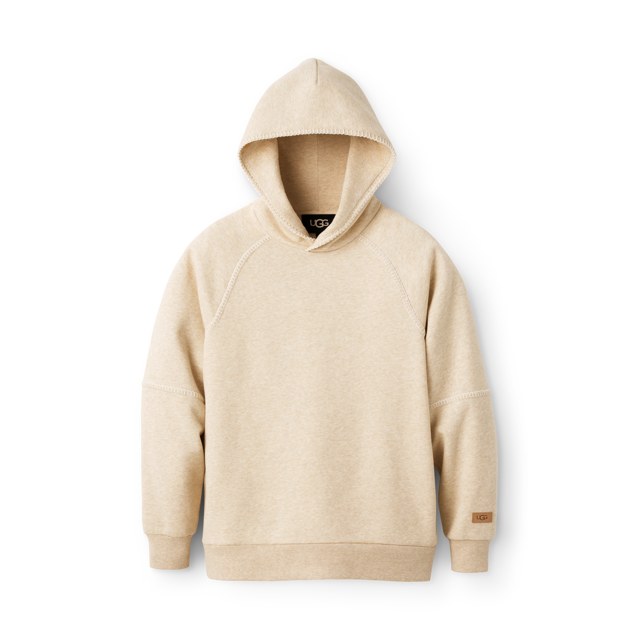 14oz Ultra Heavyweight Loopwheel Cotton Hoodie - Olive