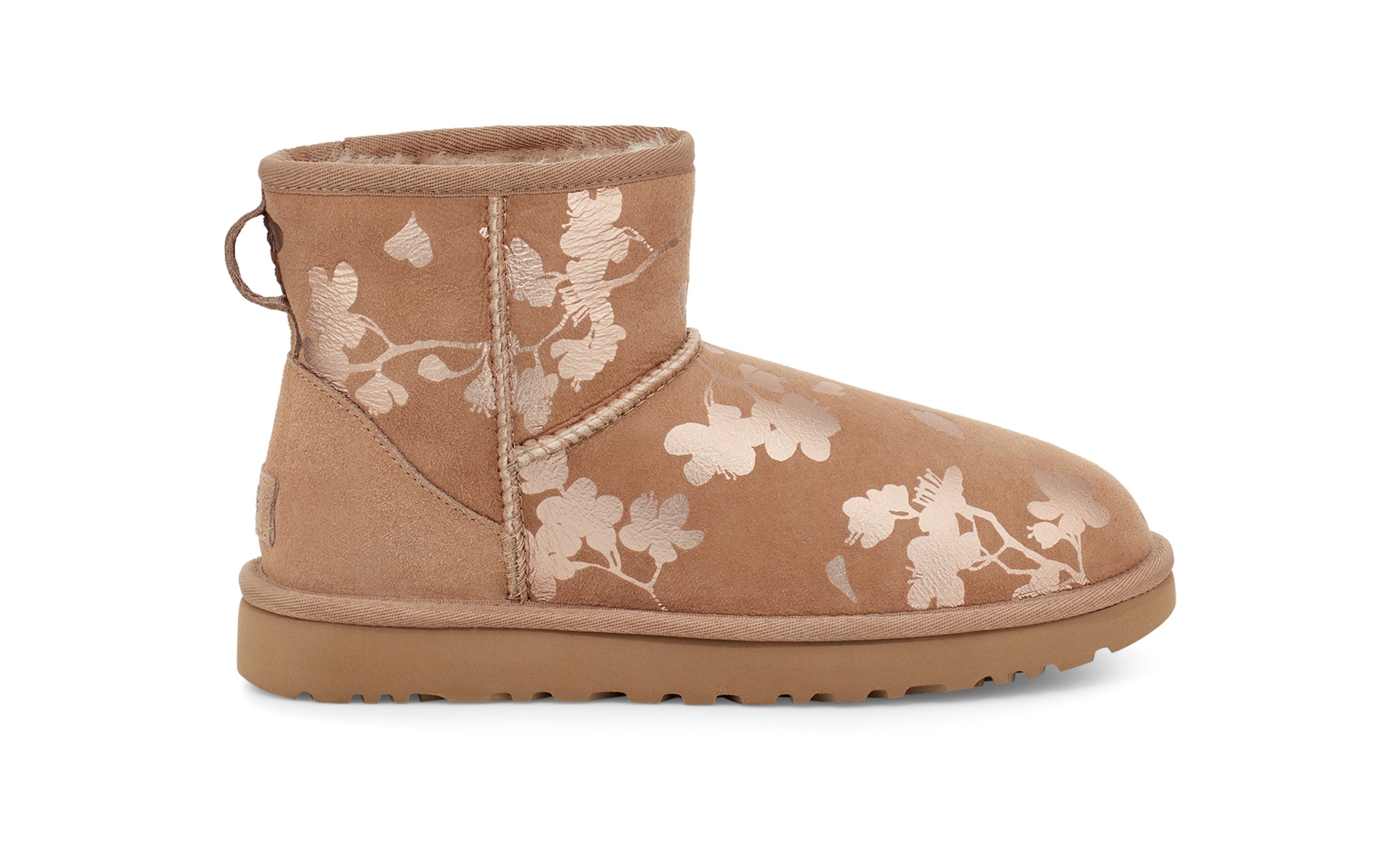 Uggs with best sale flowers on them