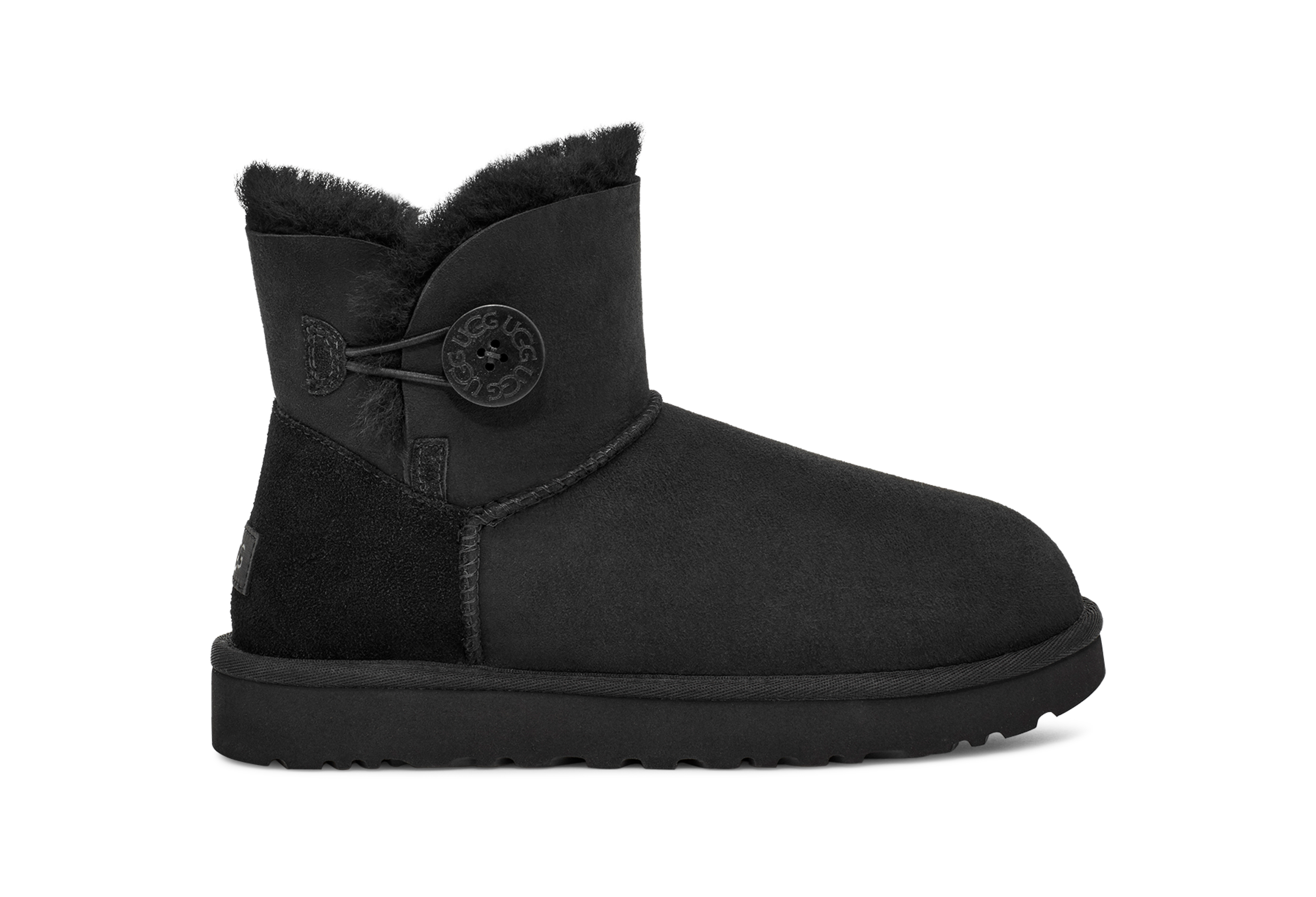 Black mini uggs sale best sale
