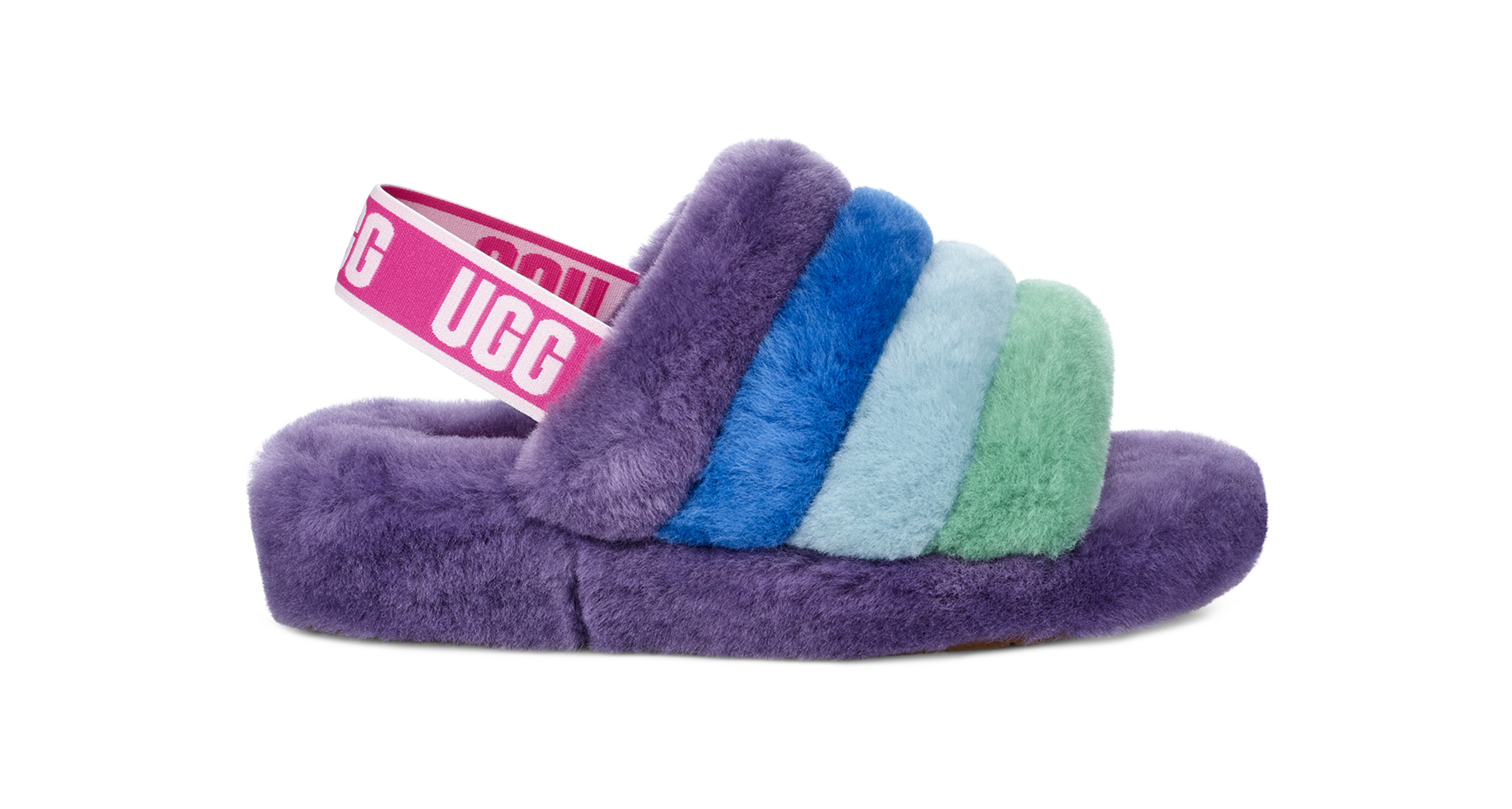 UGG Disco Slide Platform Fuzzy Slippers Sandals Size 6 Yellow White | Fuzzy  sandals, Fuzzy slippers, Uggs