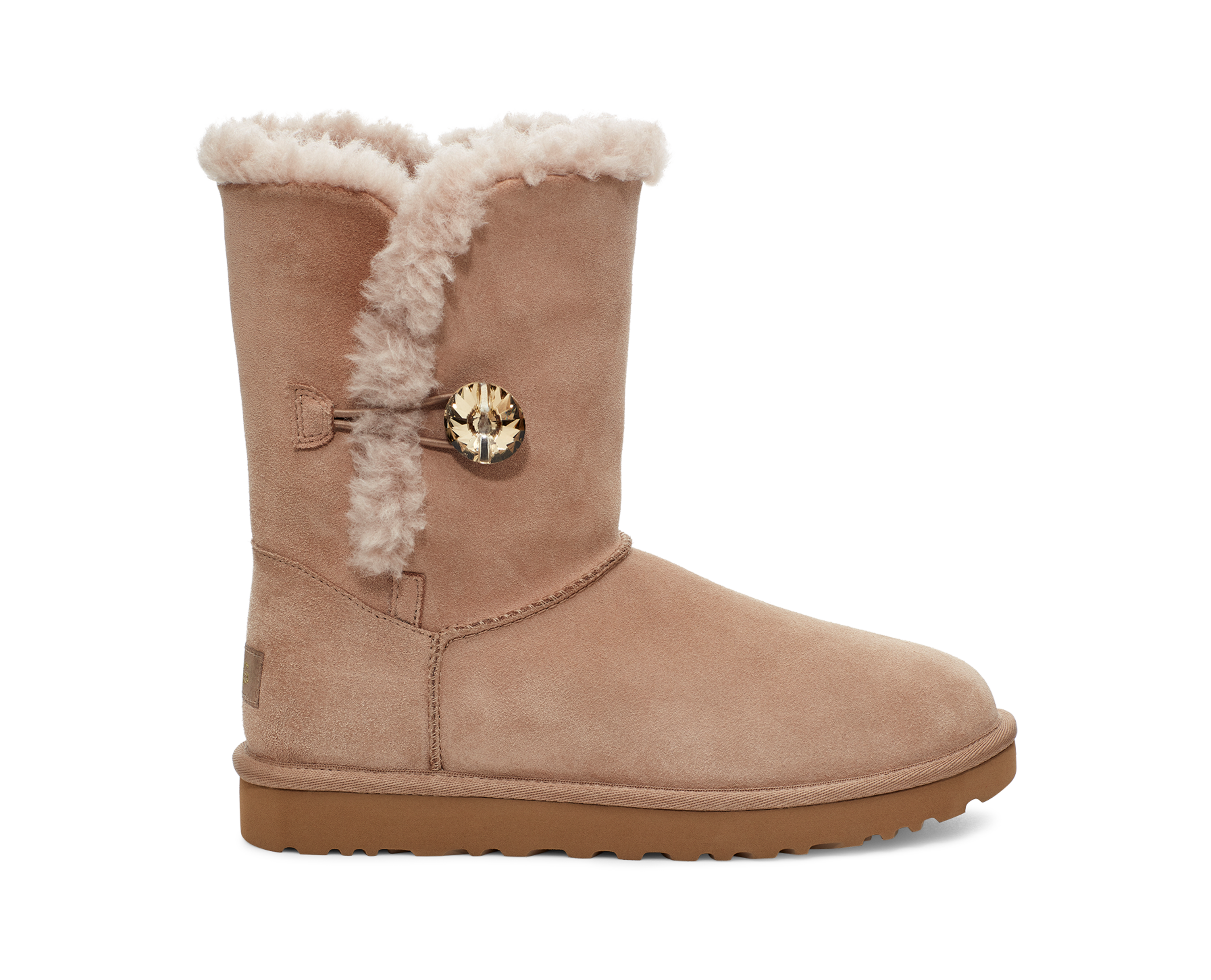 UGG Mini Bailey Button Gold Bling Boot for Women UGG EU