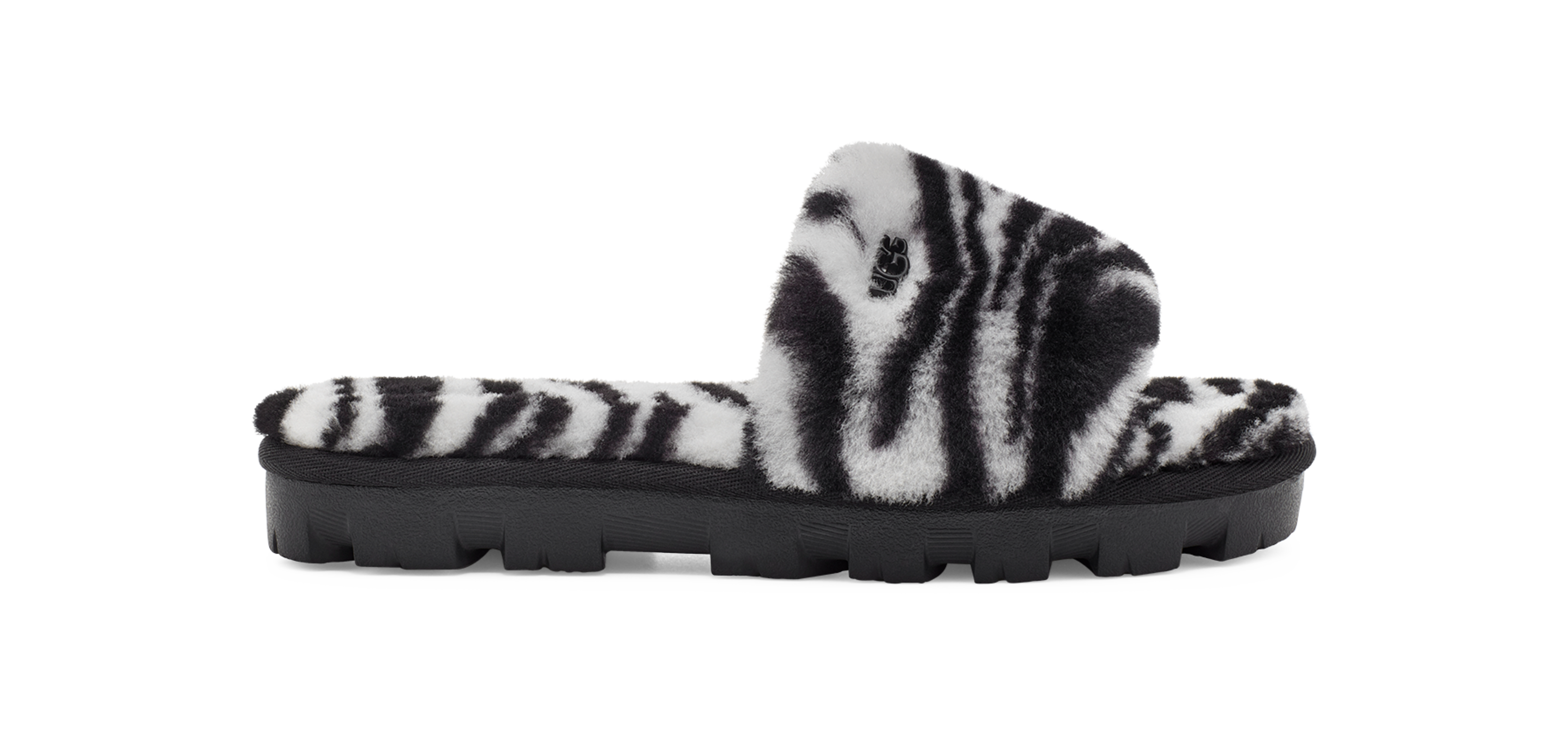 Ugg zebra slippers best sale