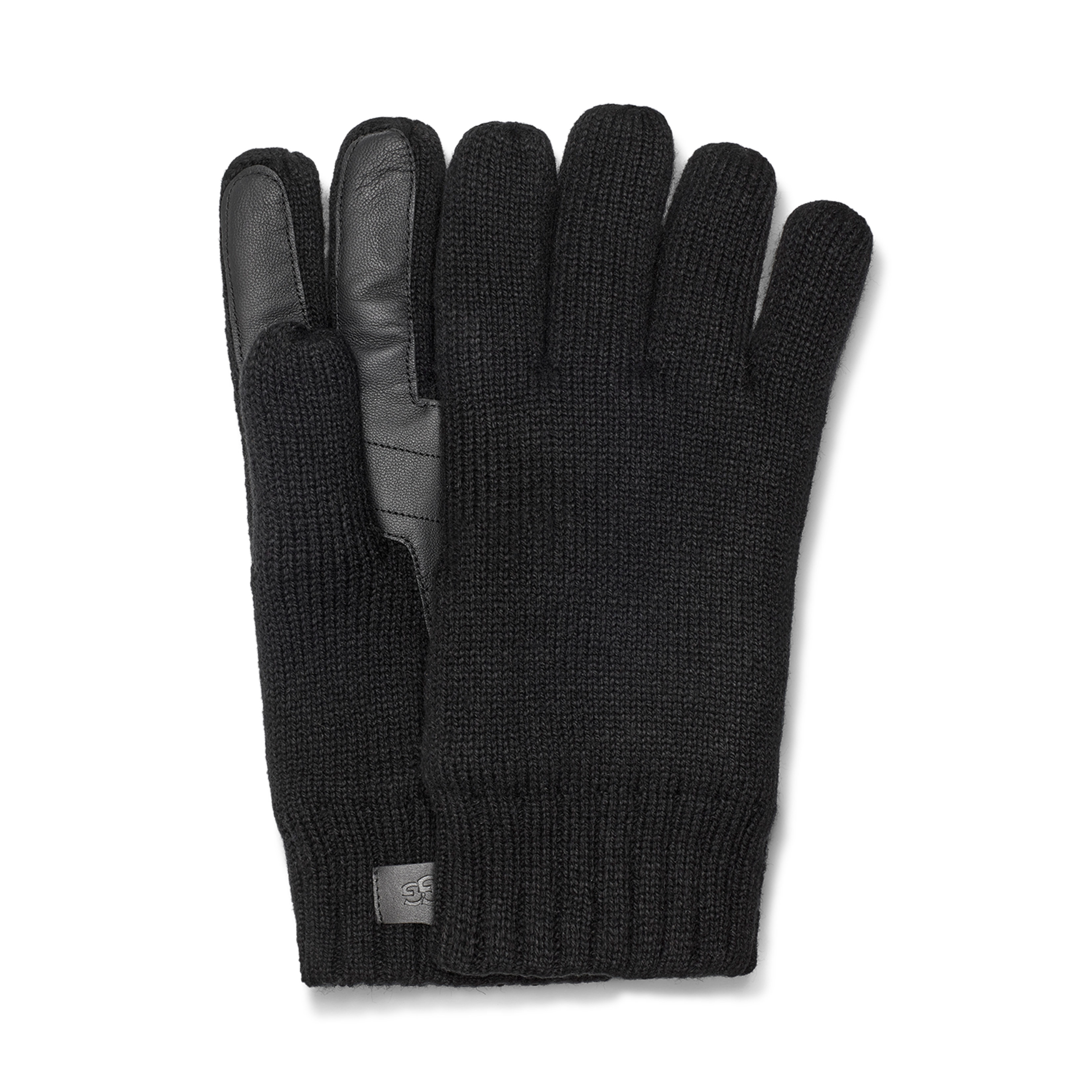 Men's Knit Glove With Palm Patch