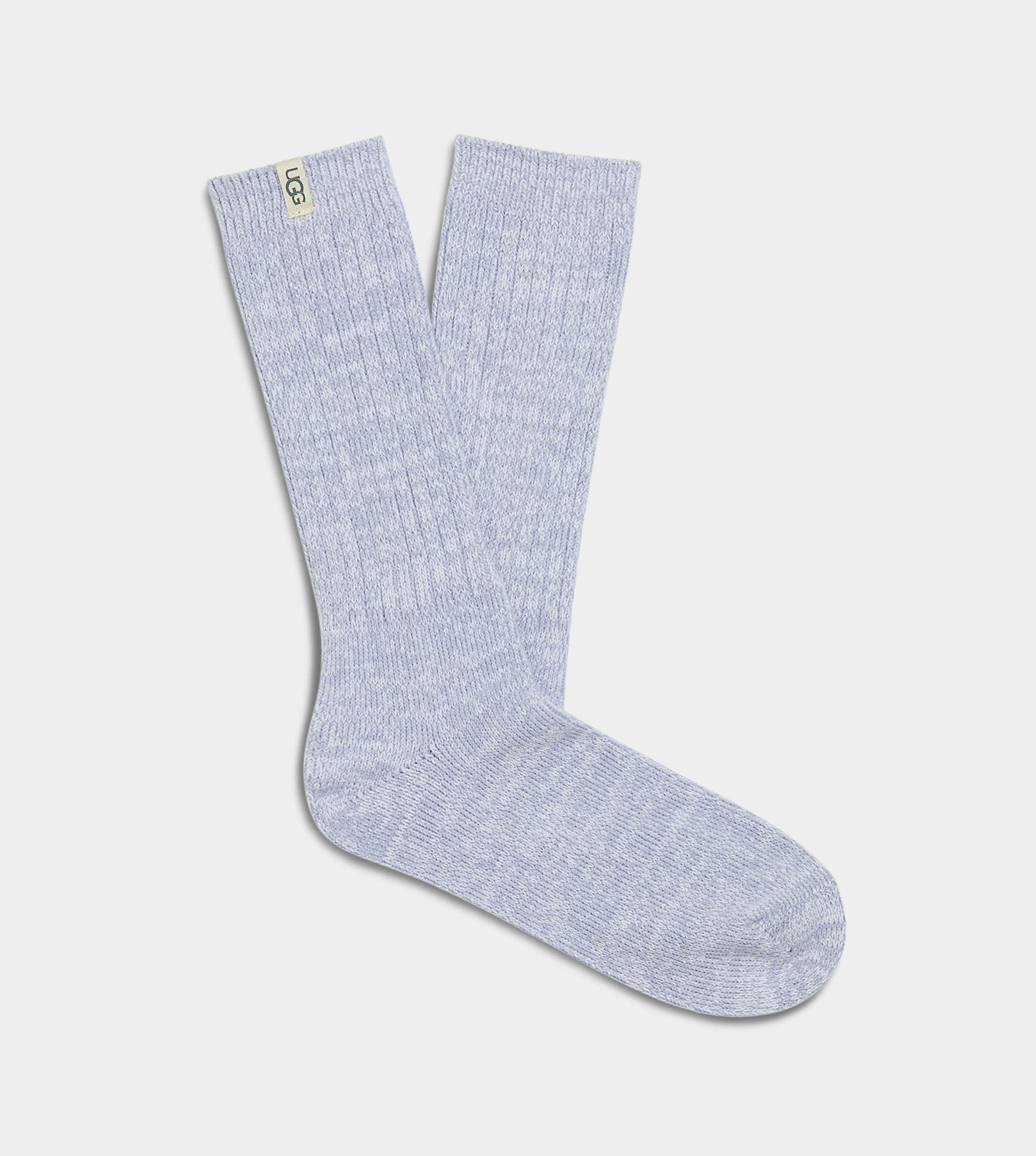 White Knitted Slouchy Socks