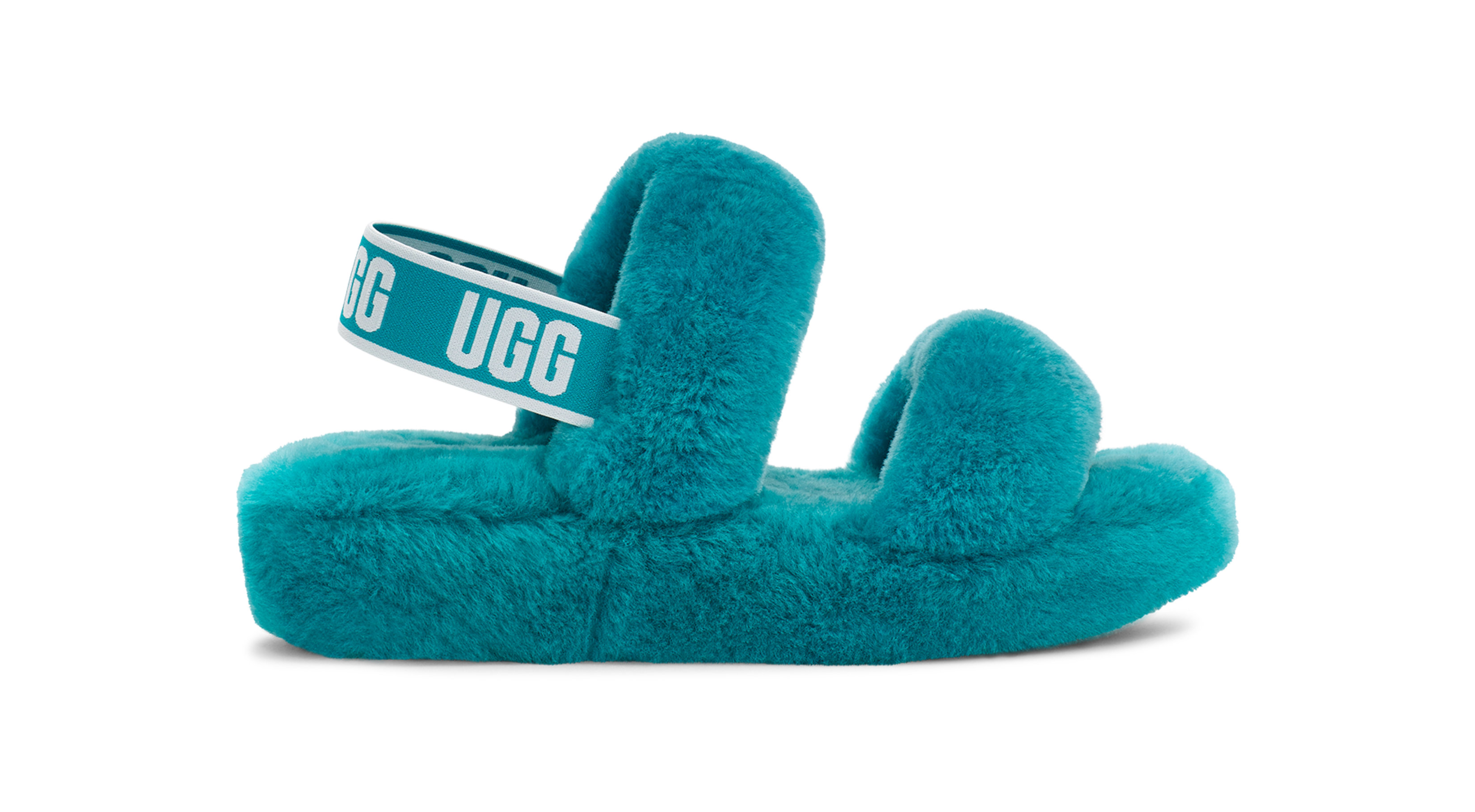 🔥WINTER SALE!🔥 UGG Fluff IT Slippers Sandals Gray Grey Black Shearling  🔥NEW! | eBay