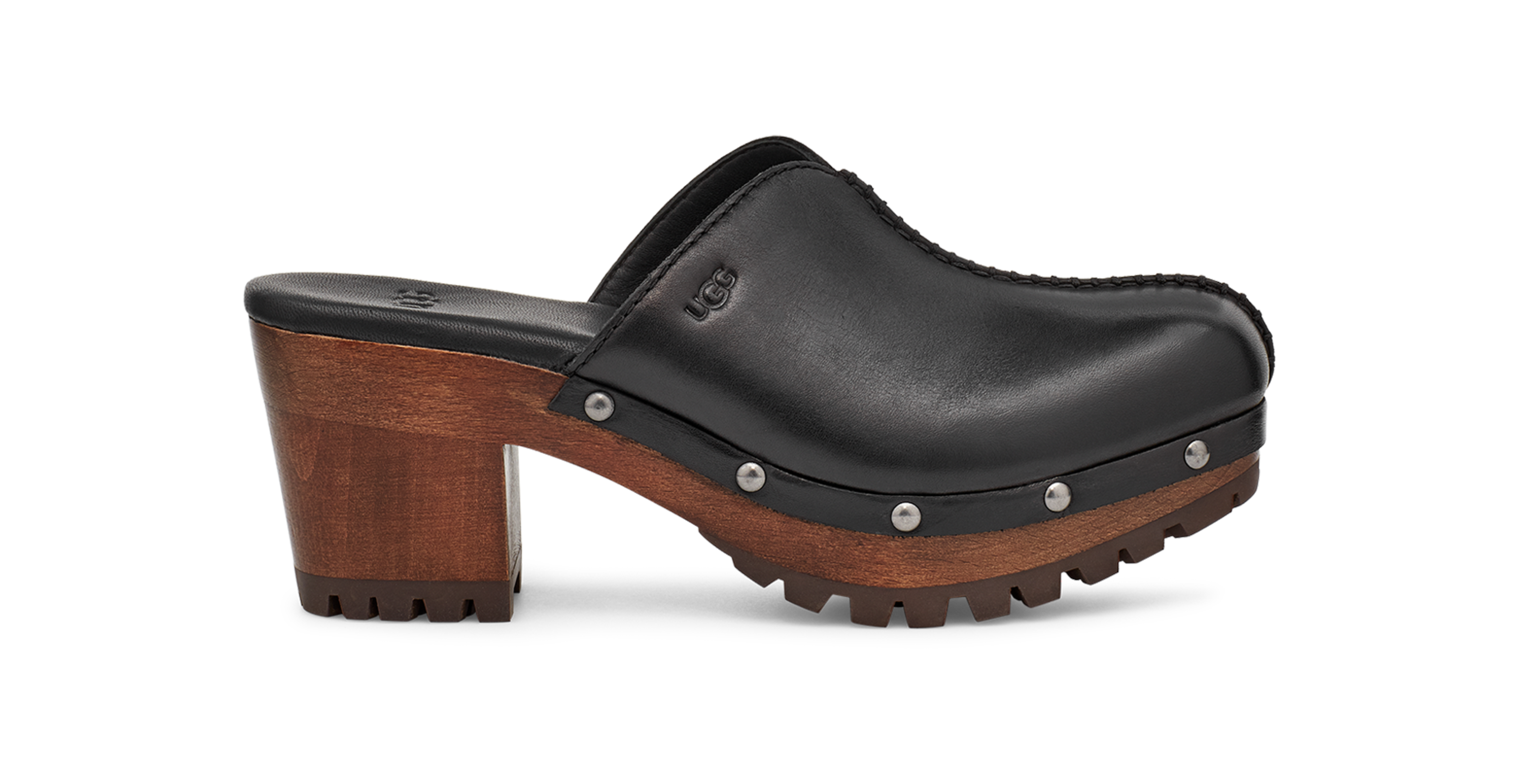 Ugg leather discount clogs