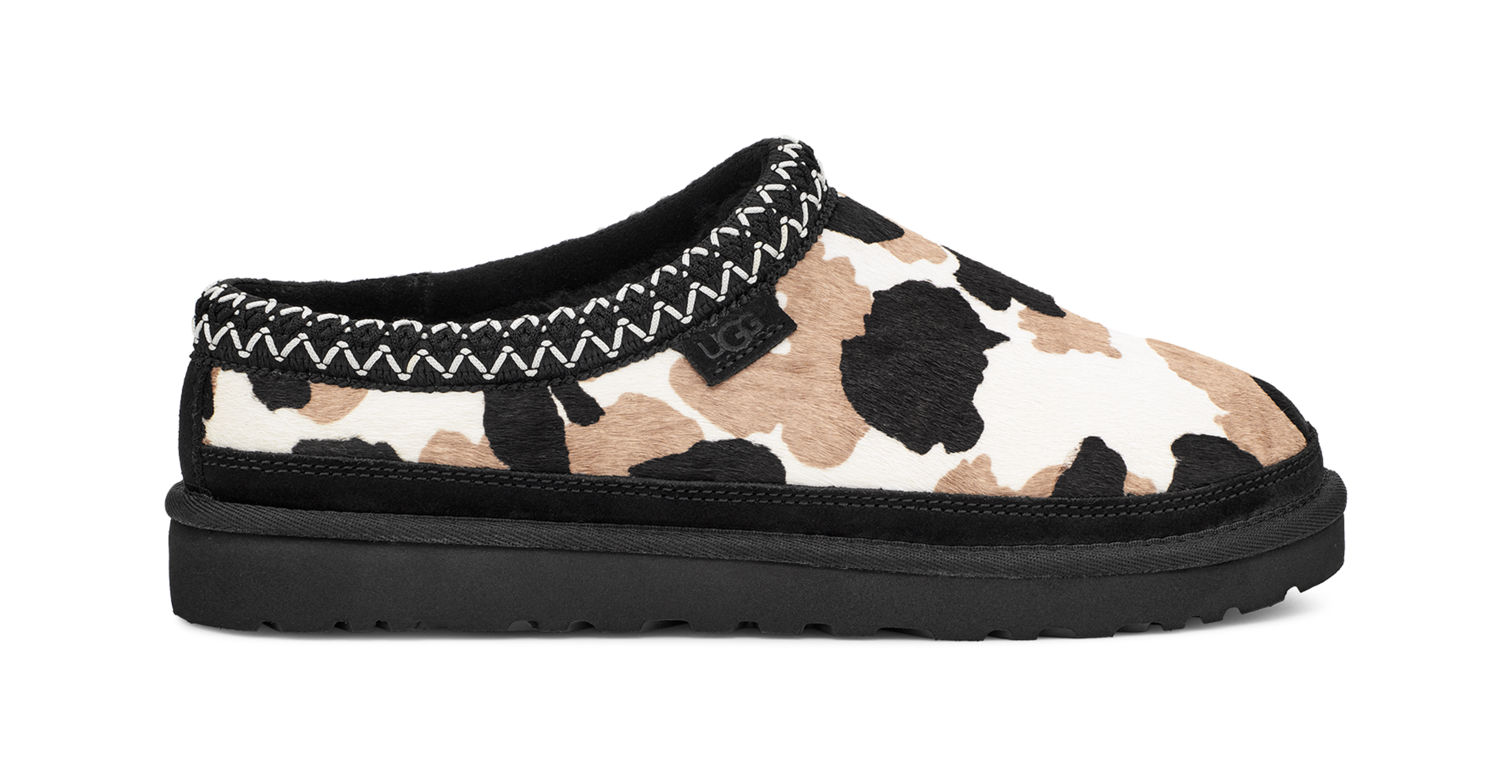 Tasman Cow Print Slipper UGG