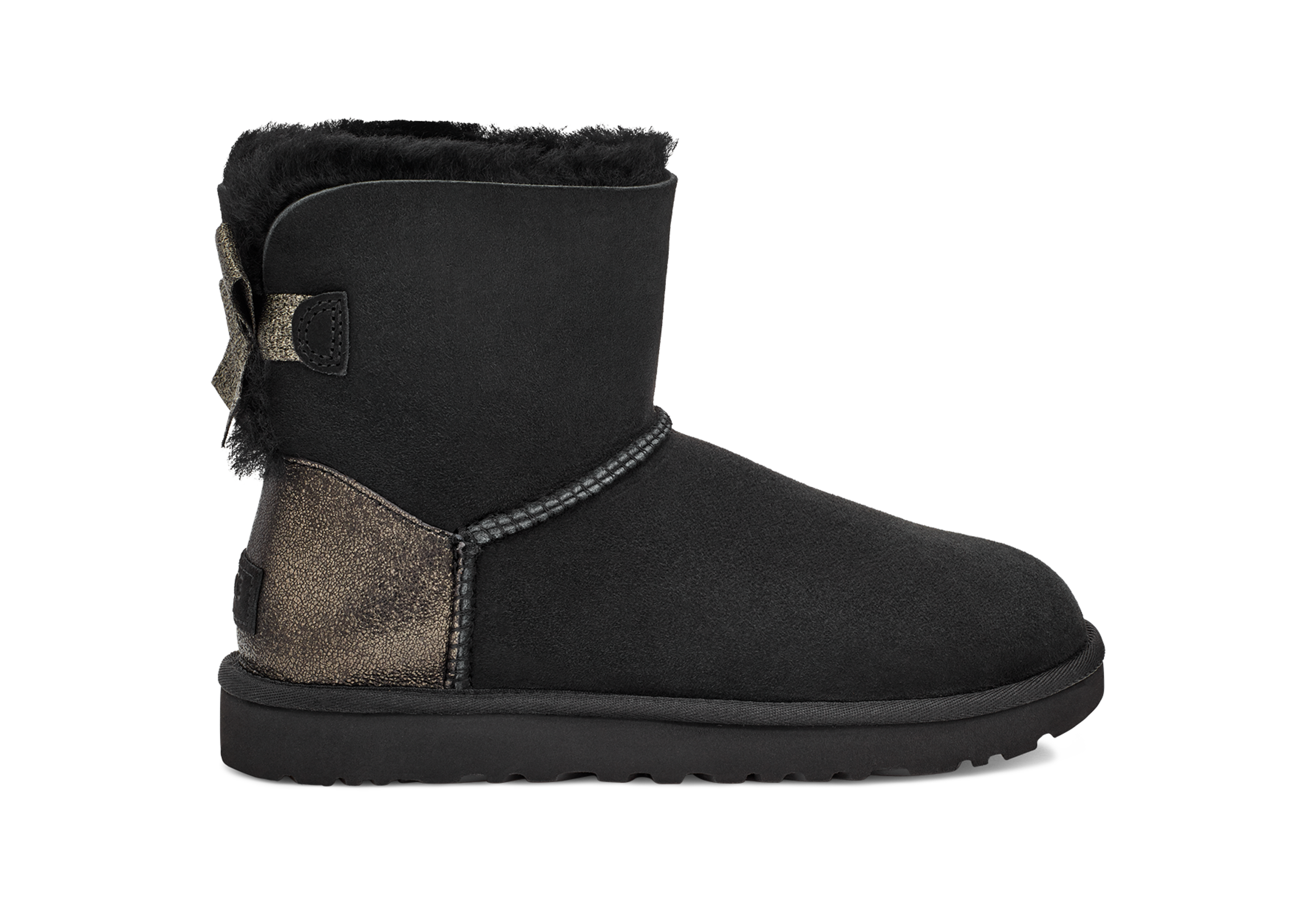 Ugg mini deals bailey bow black