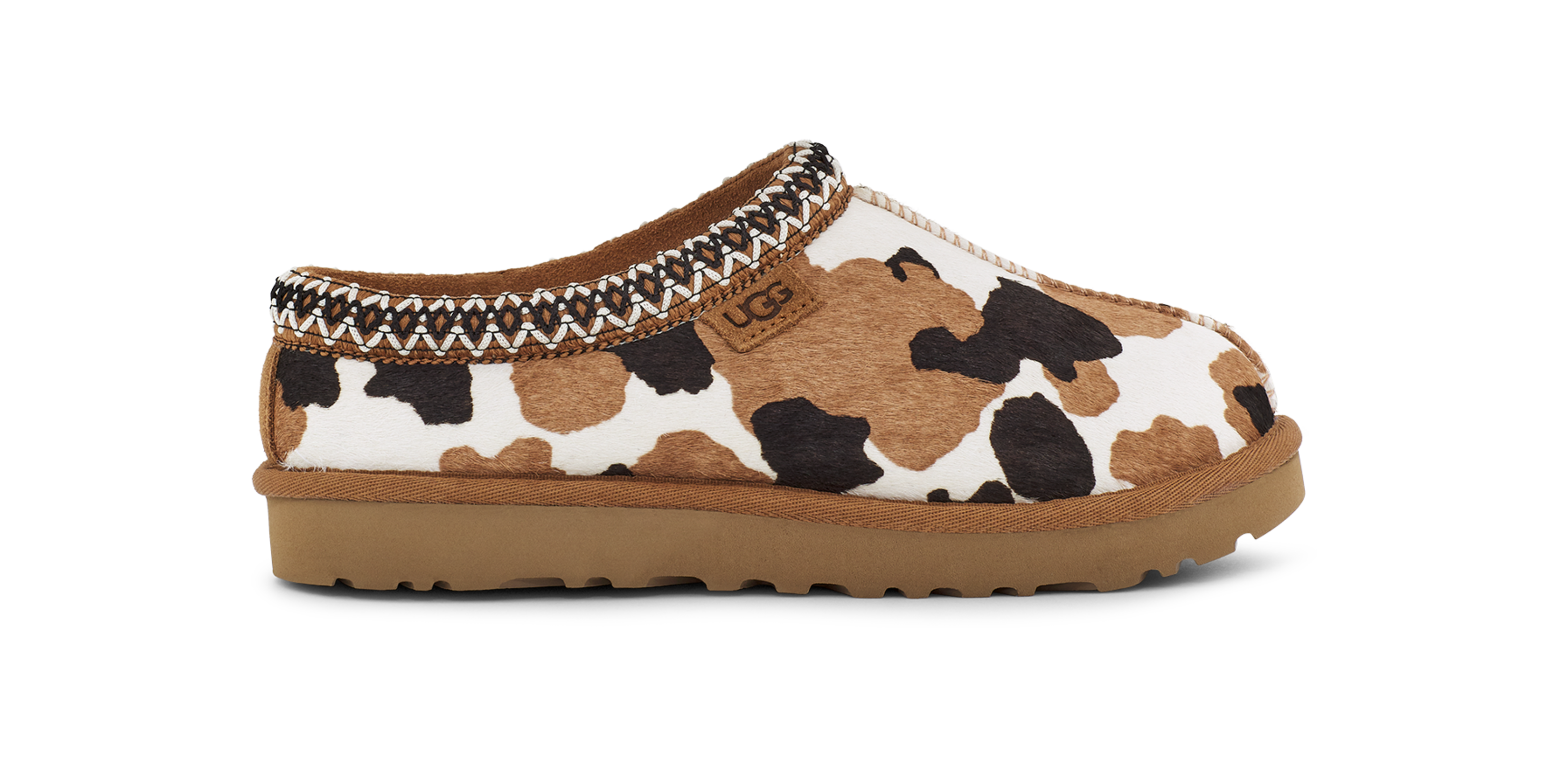 Tasman genuine cheap calf hair slipper