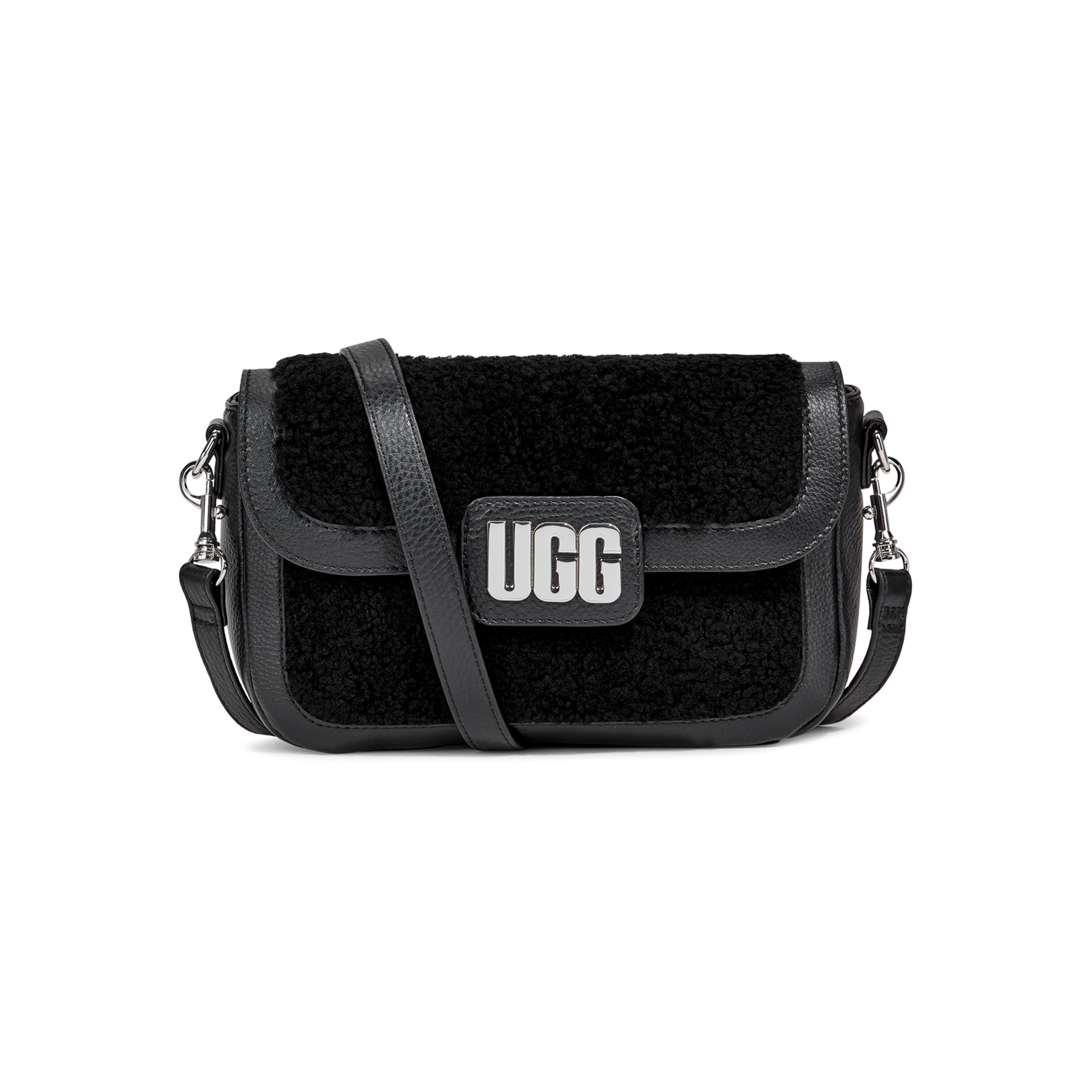Ugg clear purse black hot sale