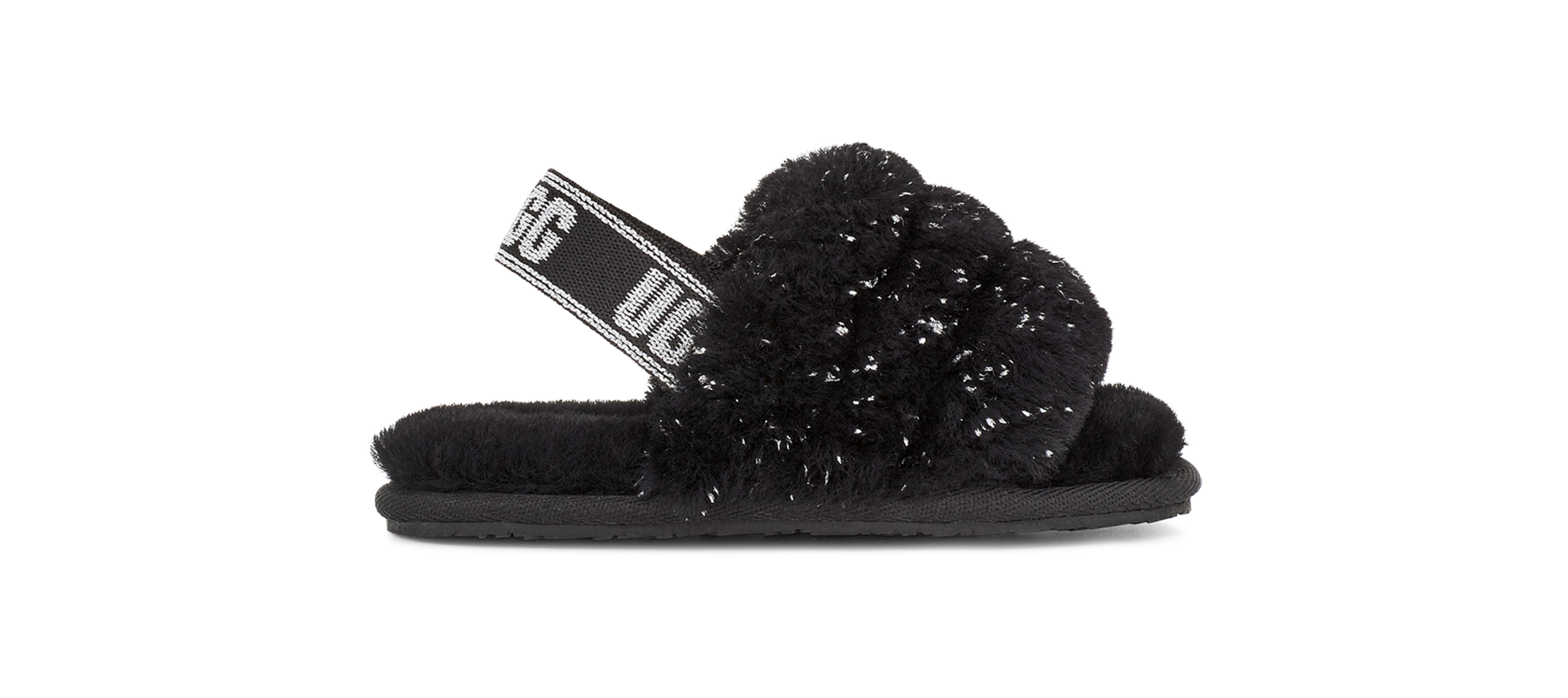 Toddlers Fluff Yeah Metallic Sparkle Slipper UGG