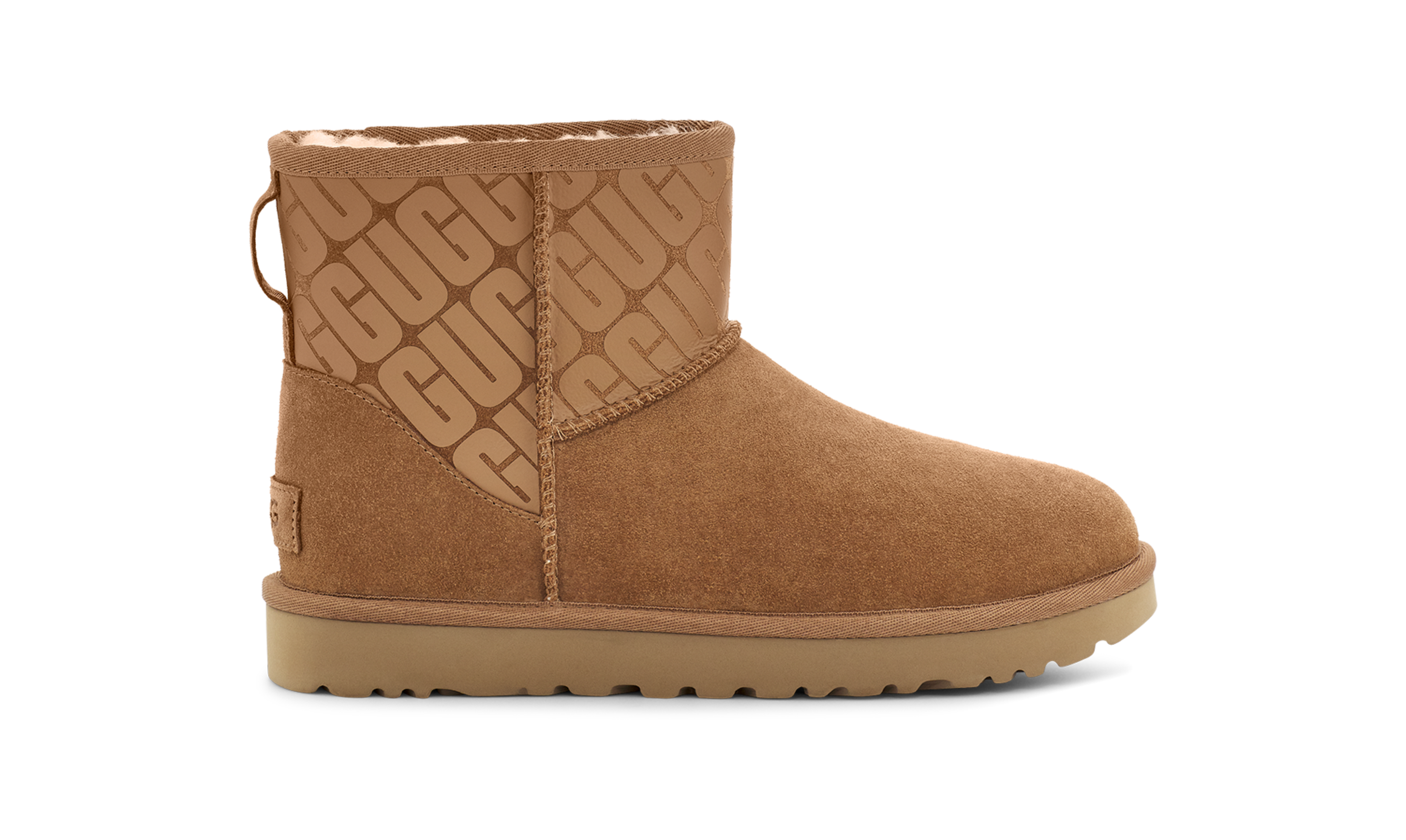 Ugg classic mini ii logo exclusive boots top