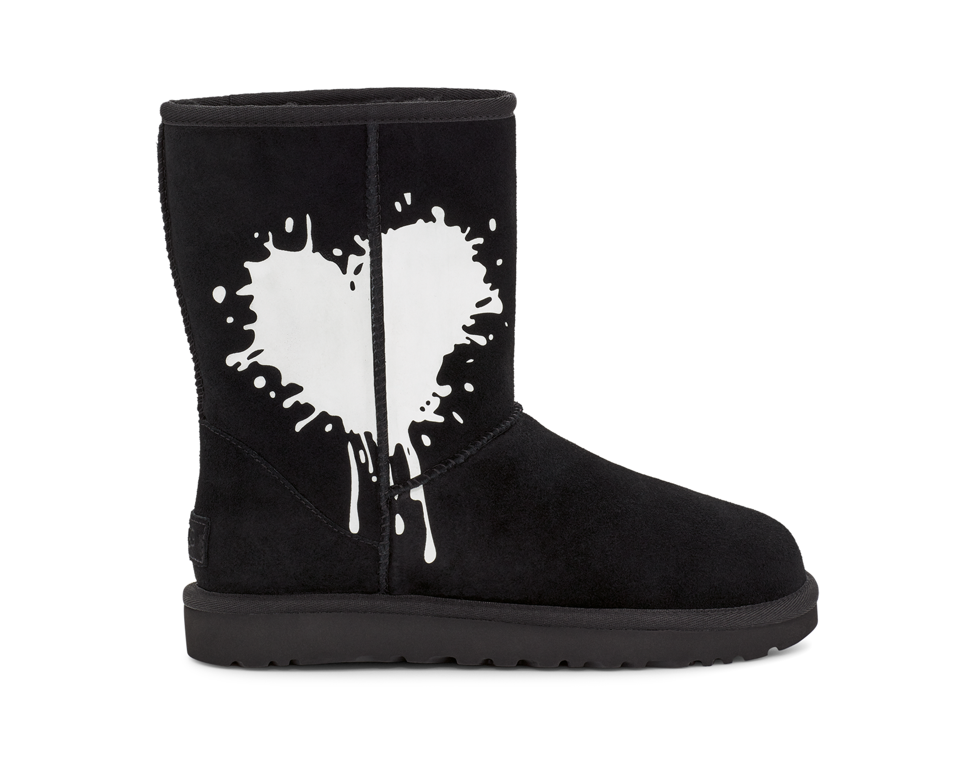 I Love UGG W I Heart Kisses Short Boots ~ Size 4 ~ (B17) | eBay