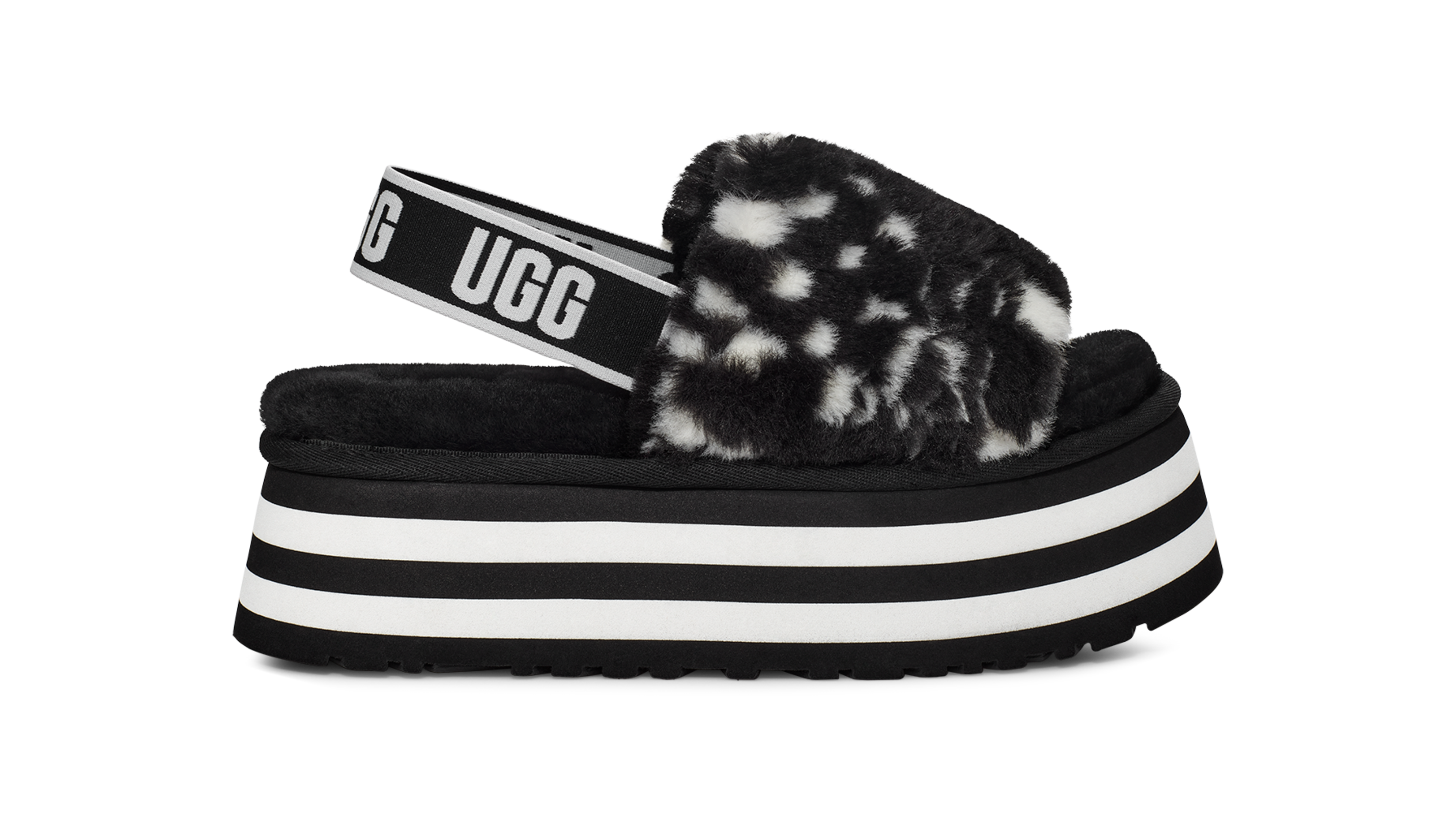 Disco Checks Slide Sandal UGG