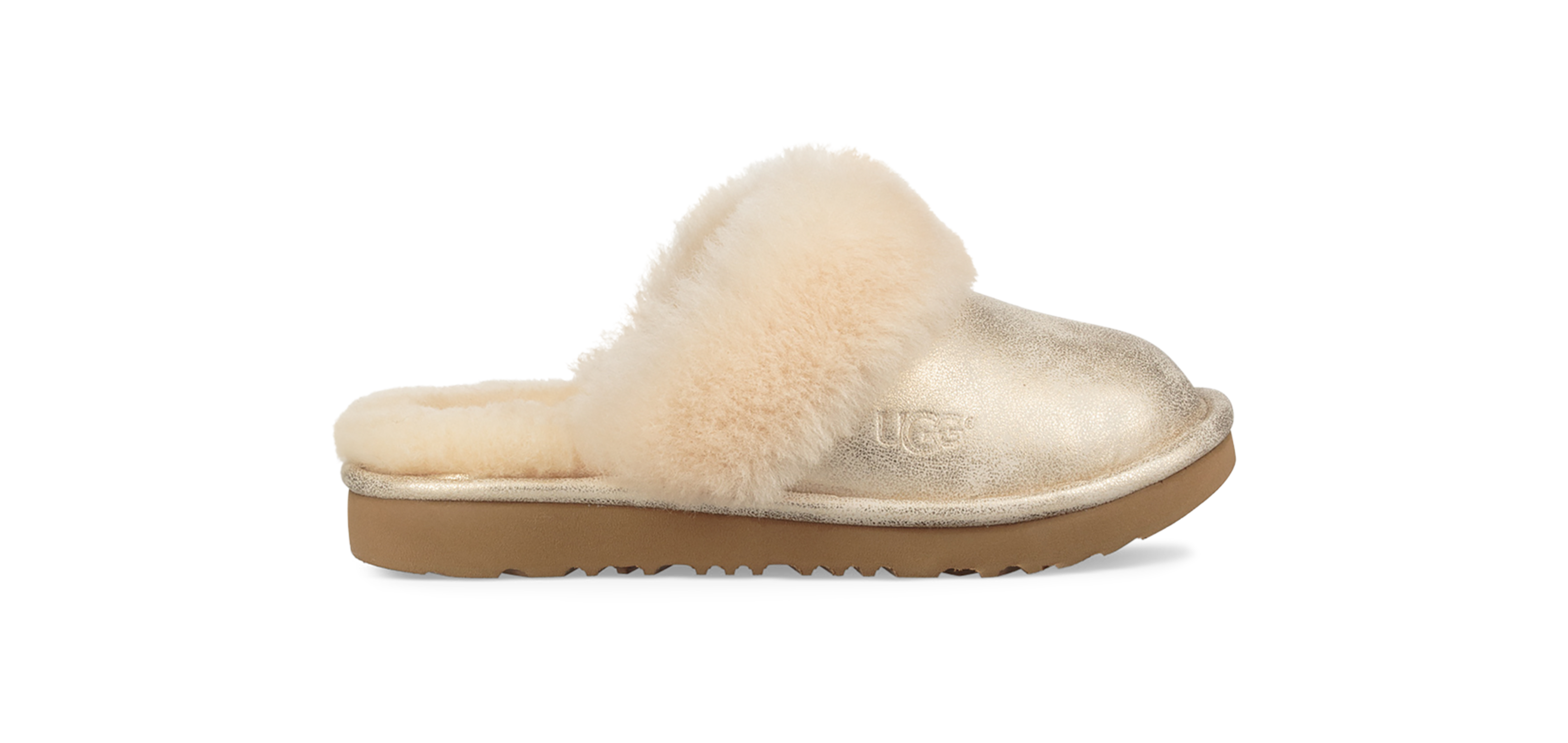 Metallic ugg best sale slippers