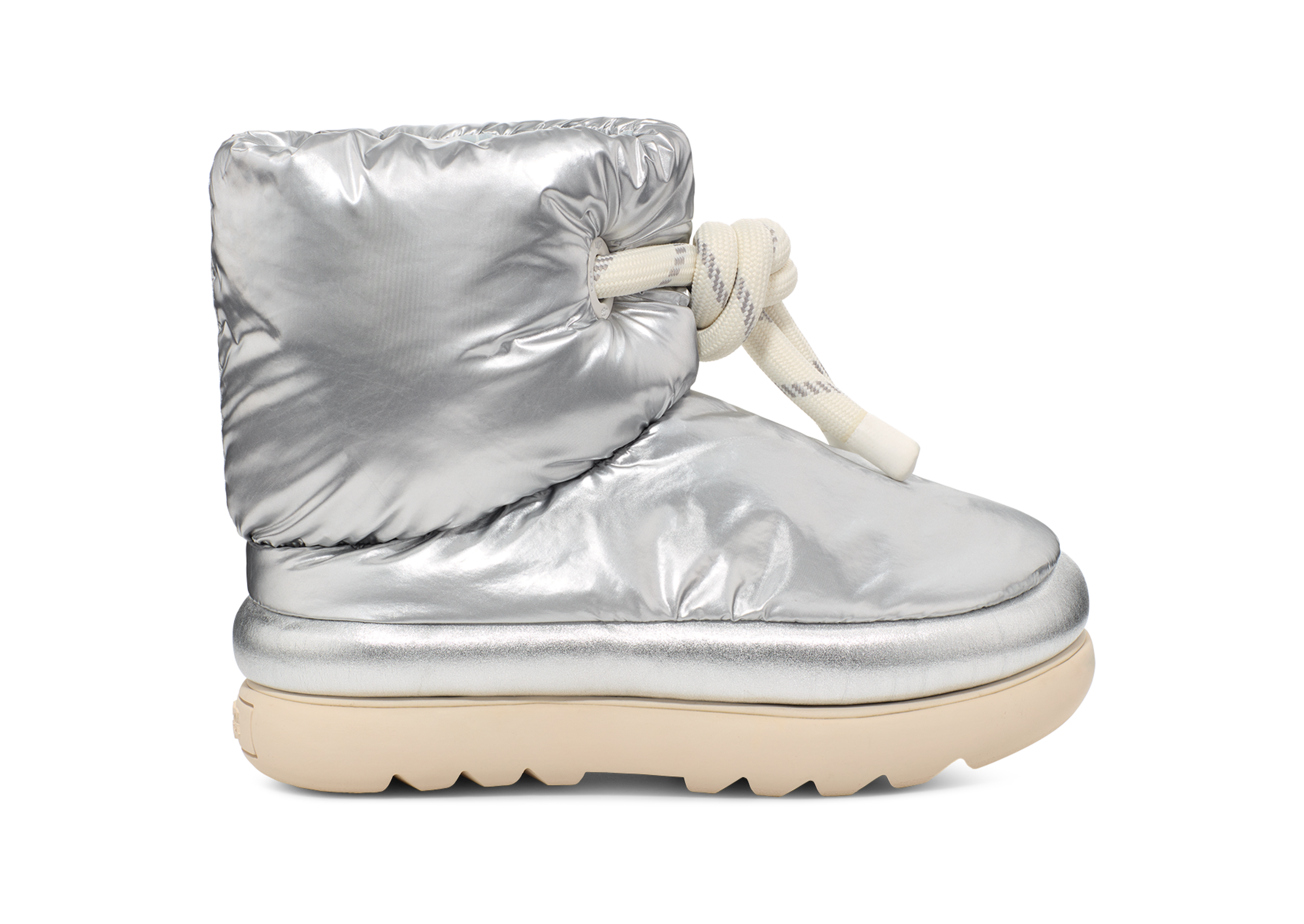 Ugg boots silver metallic deals