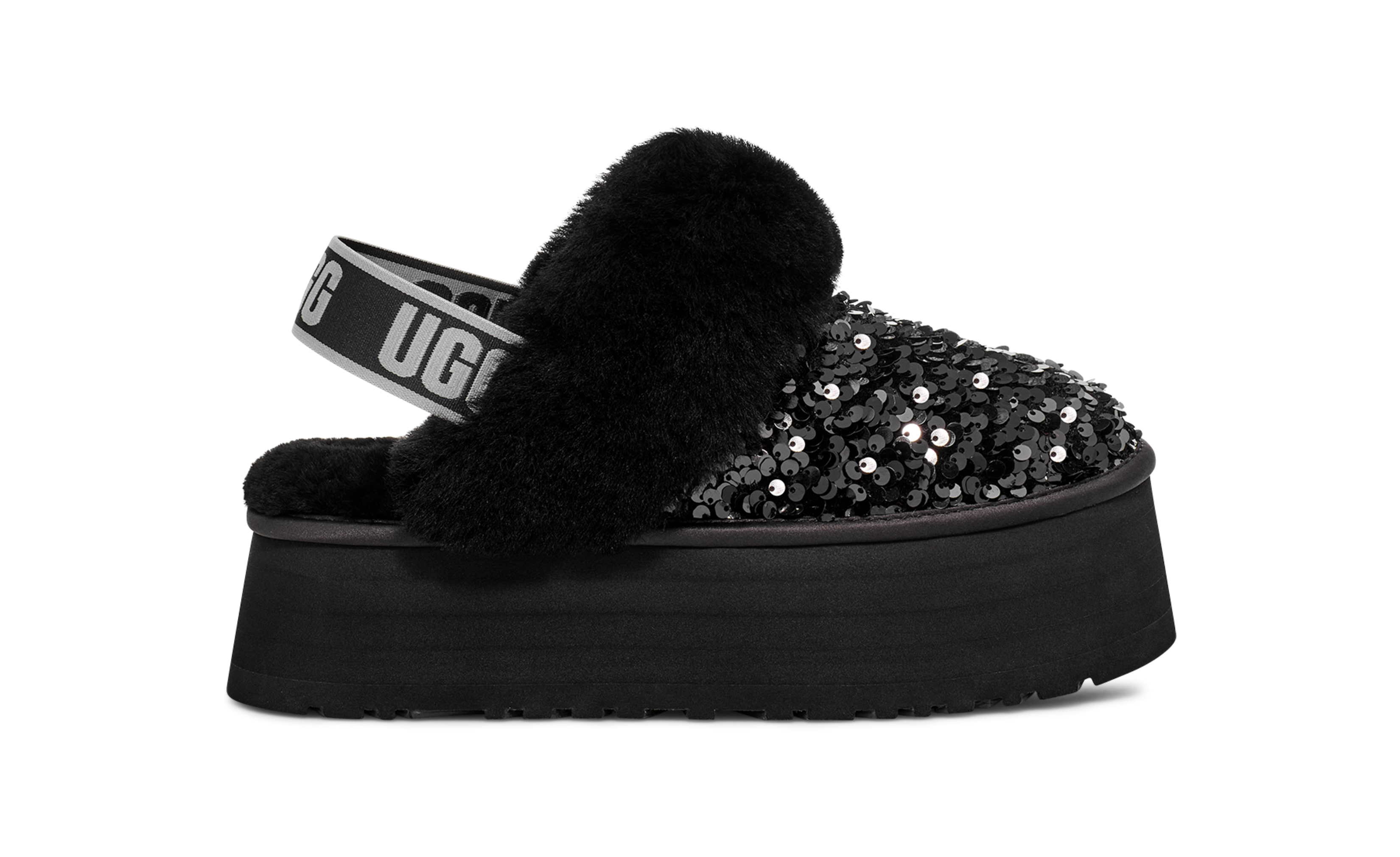 Ugg sequin best sale bow slippers