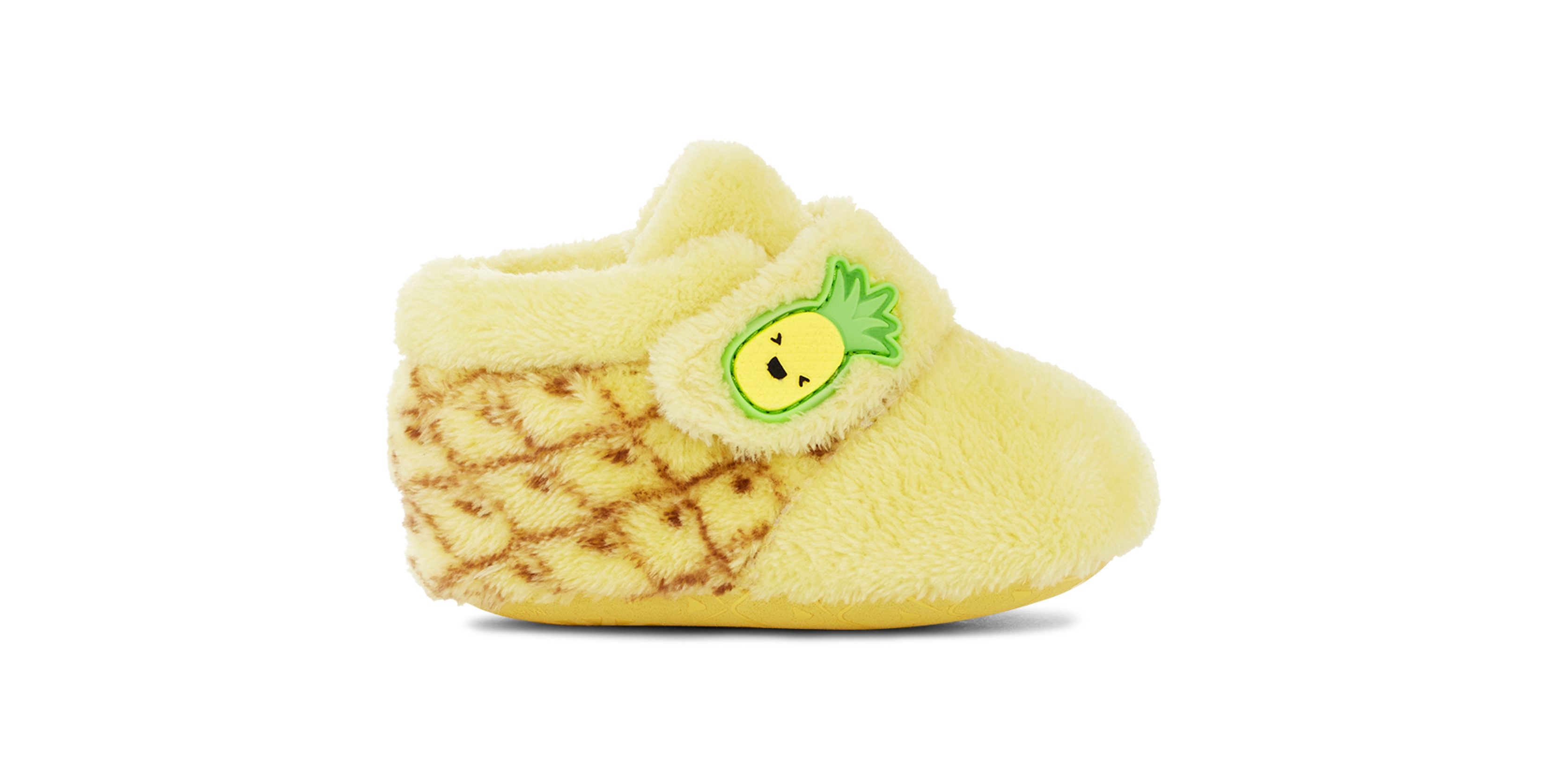 Yellow ugg shop slippers infant