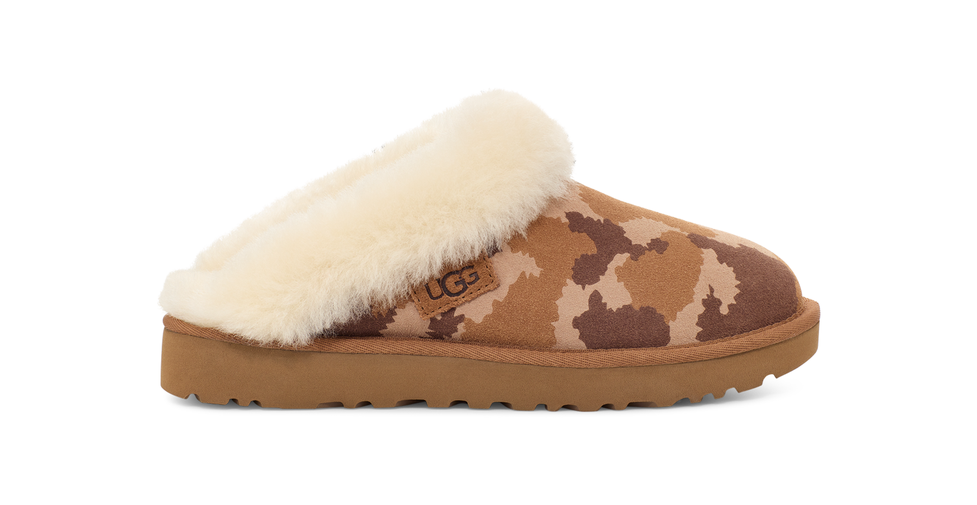 Camo top ugg slippers