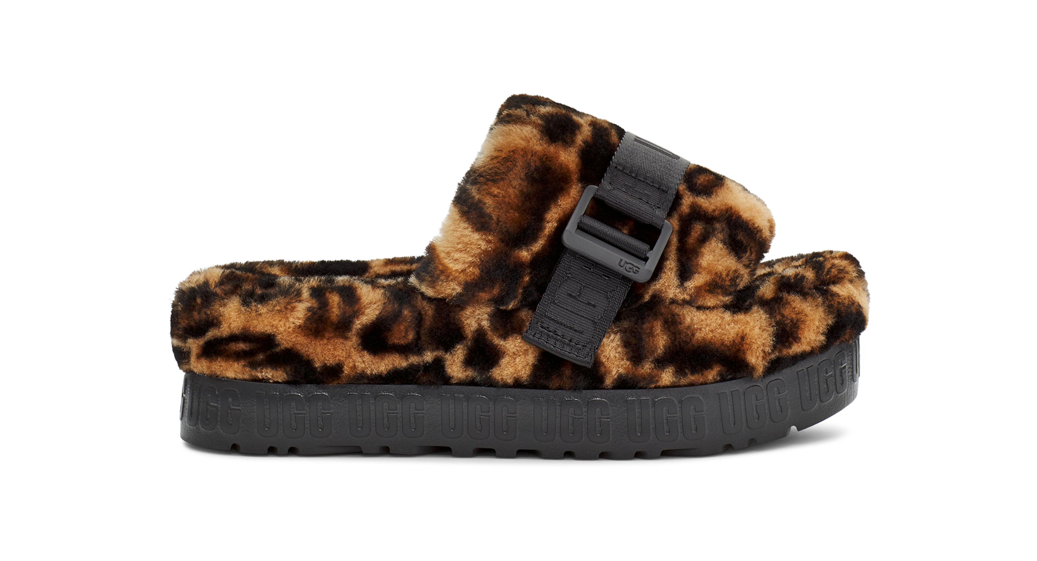 Cheetah print ugg 2024 sandals