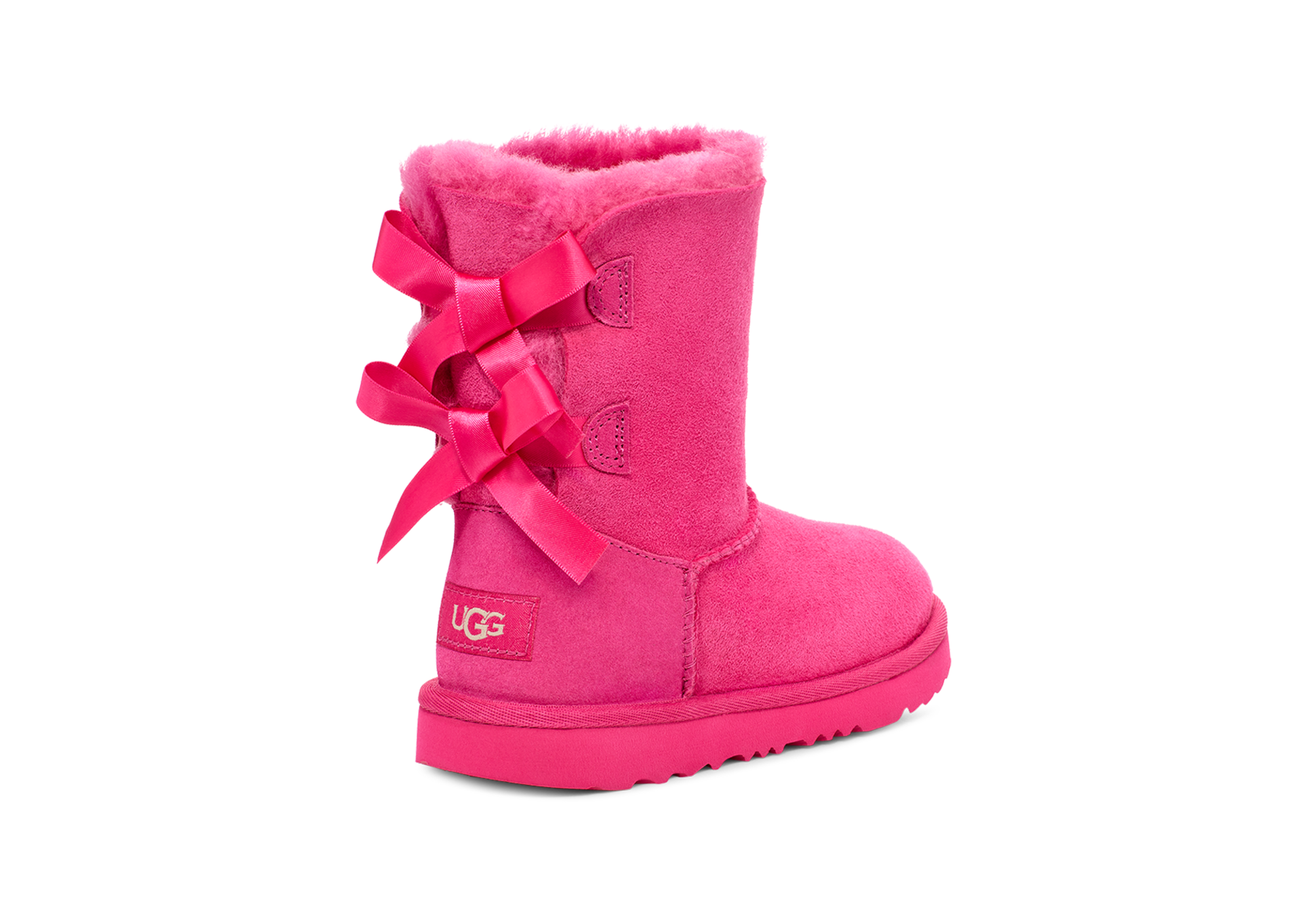 Hot pink bailey bow uggs hotsell