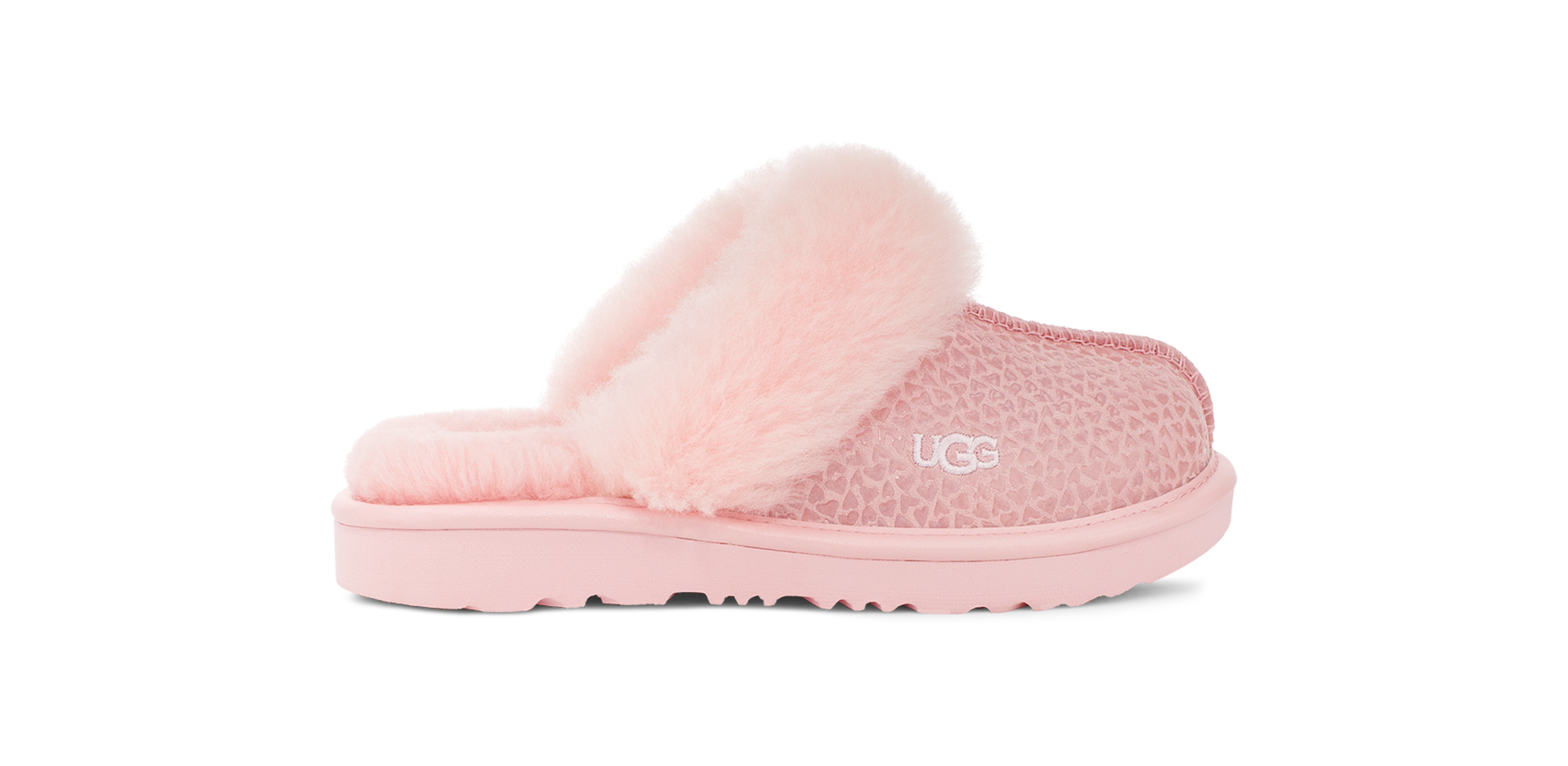Blush pink ugg slippers top