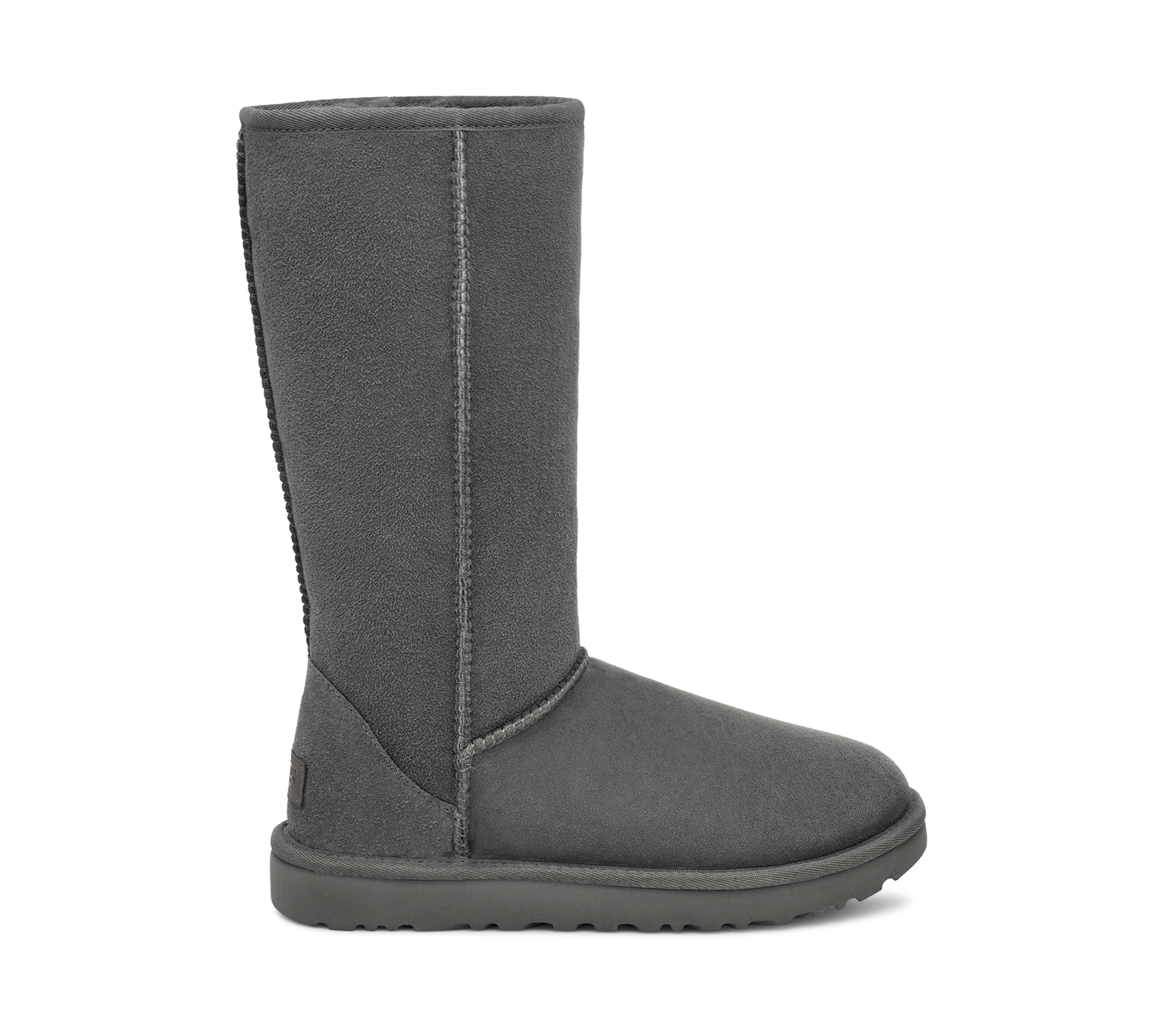 Grey sales tall uggs