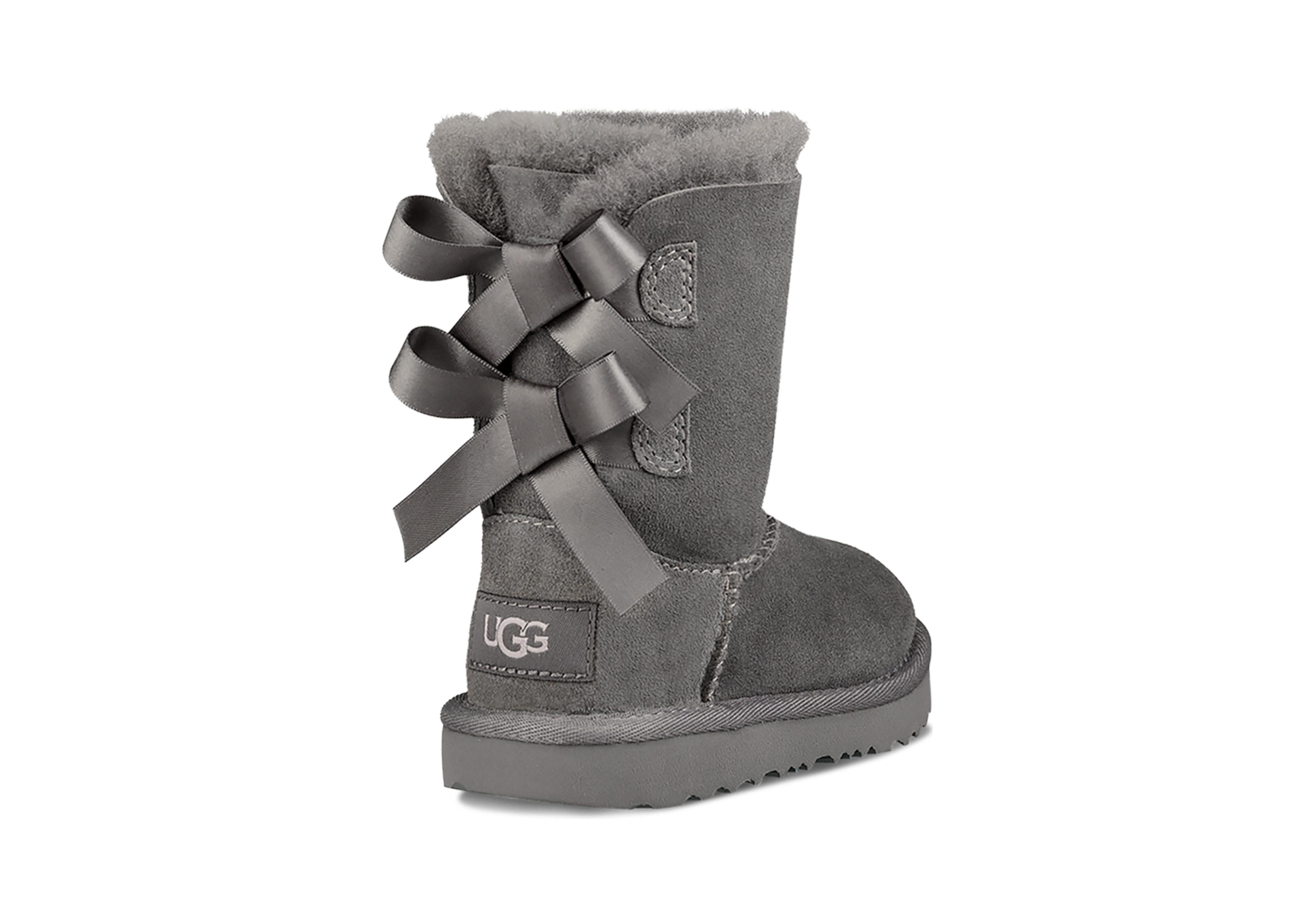 Grey bailey bow top uggs on sale