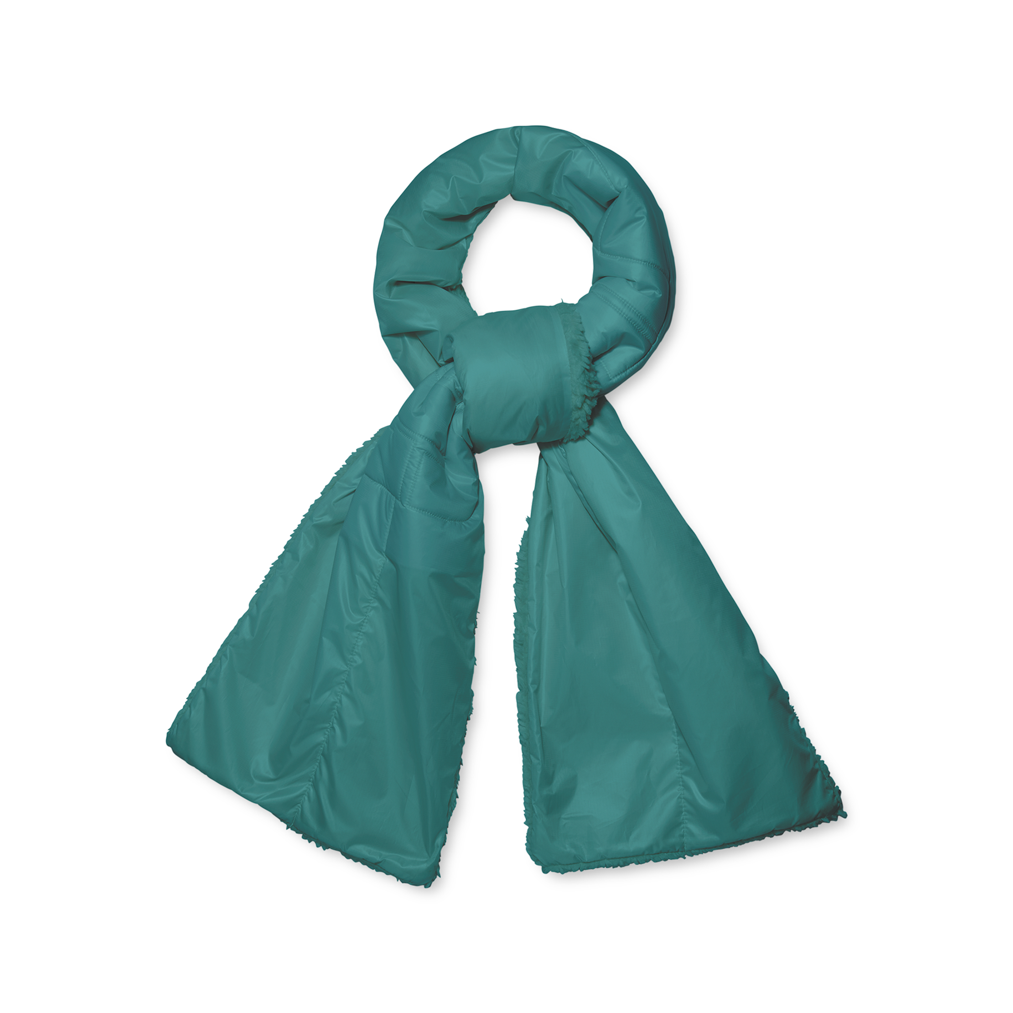Women's Sherpa Puffer Logo Scarf